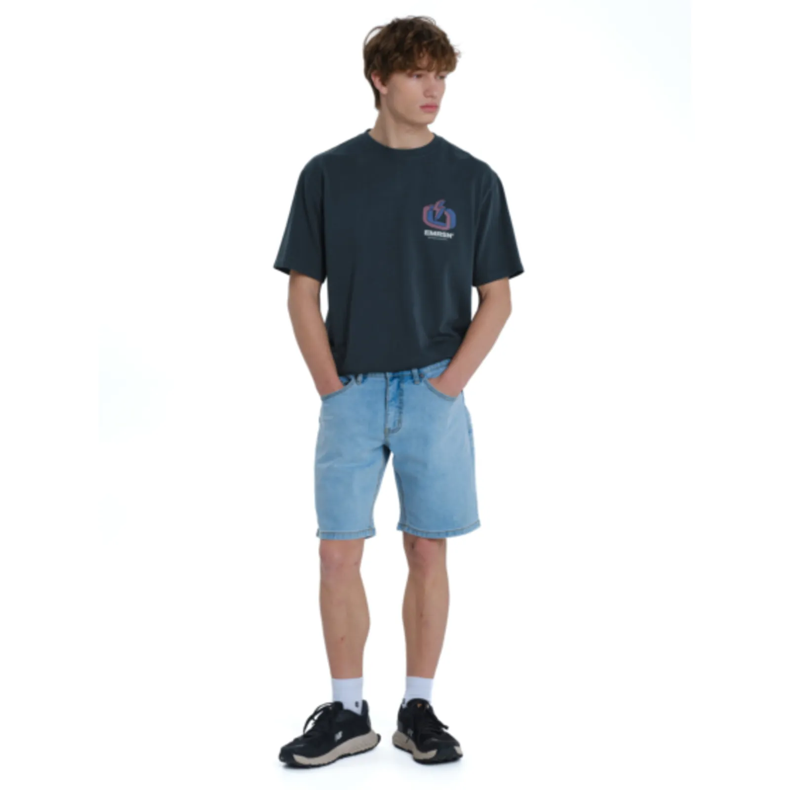 Emerson Ανδρικό T-Shirt 261.EM33.08-TEAL-BLUE - Image 4