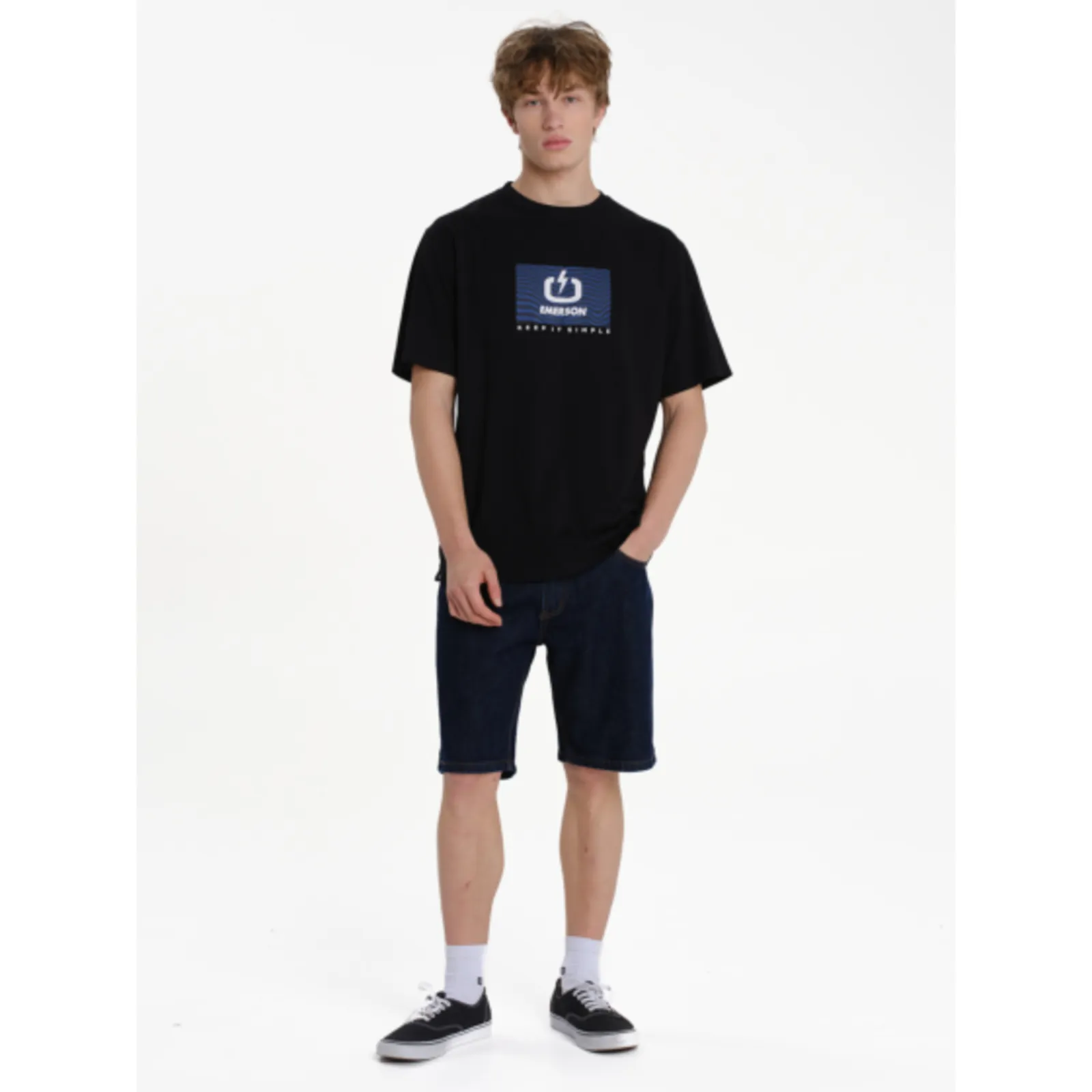 Emerson Ανδρικό T-Shirt 261.EM33.10-BLACK - Image 4