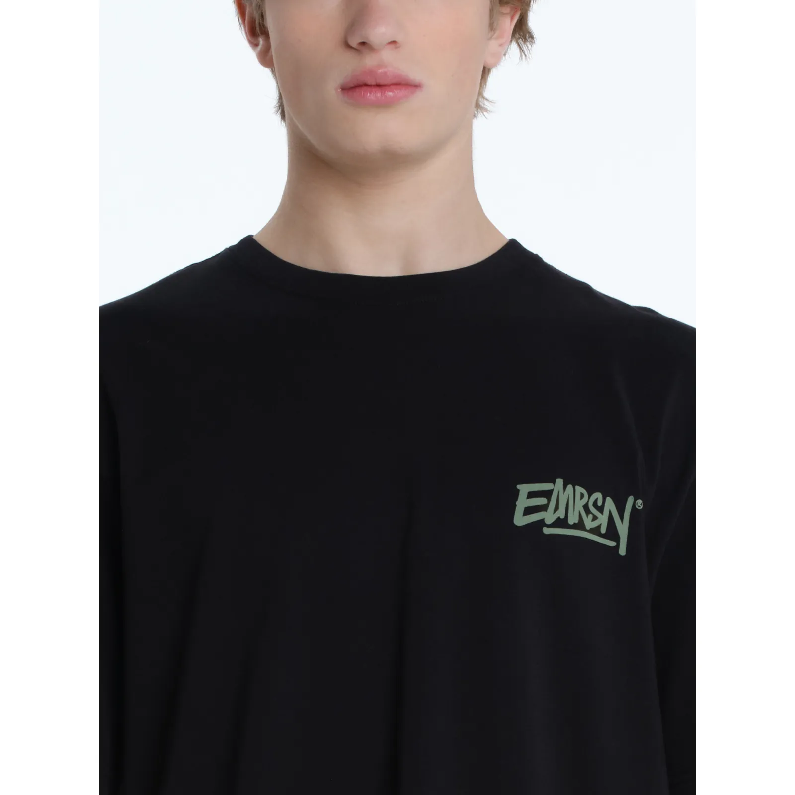Emerson Ανδρικό T-Shirt 261.EM33.24-BLACK-OLIVE - Image 4