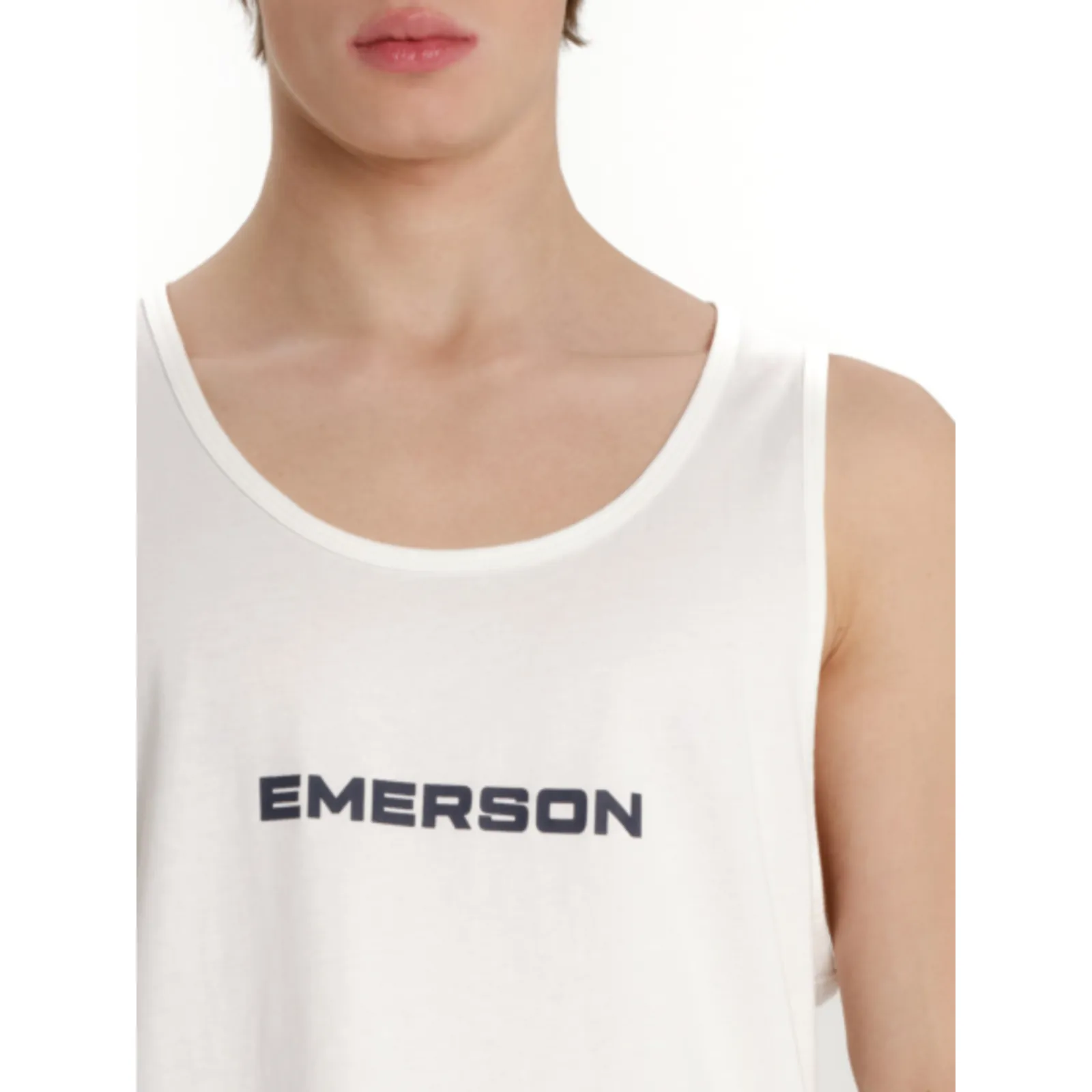 Emerson Ανδρικό Tank Top 261.EM37.09-FROSTY-WHITE - Image 6