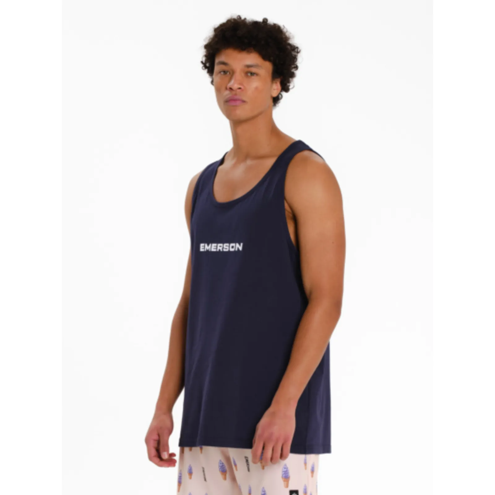 Emerson Ανδρικό Tank Top 261.EM37.09-PURPLE-BLUE - Image 2