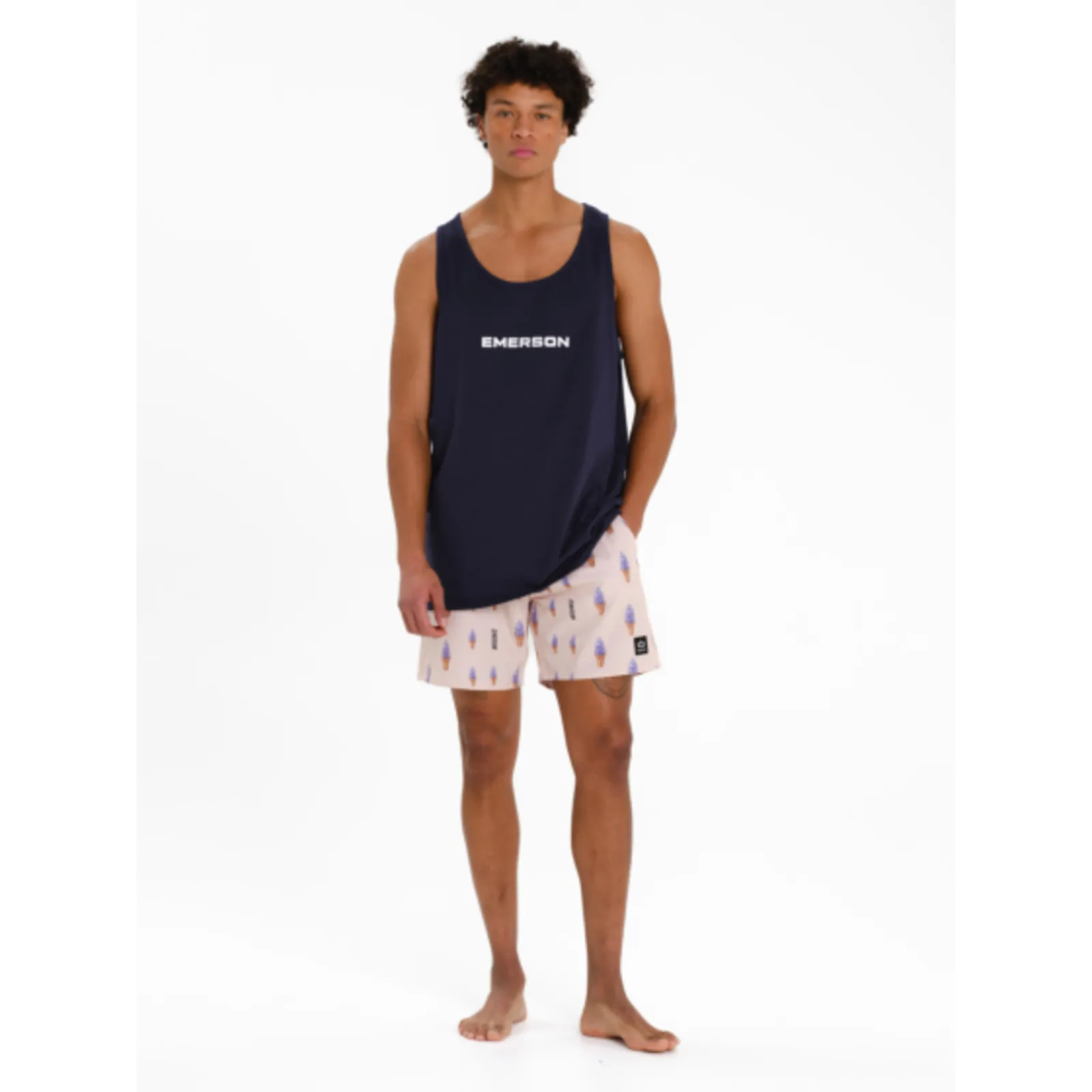 Emerson Ανδρικό Tank Top 261.EM37.09-PURPLE-BLUE - Image 4