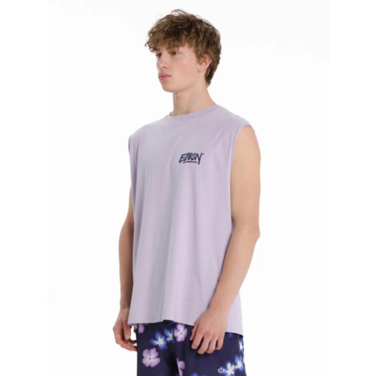 Emerson Ανδρικό Tank Top 261.EM37.24-LAVENDER-BLUE - Image 2