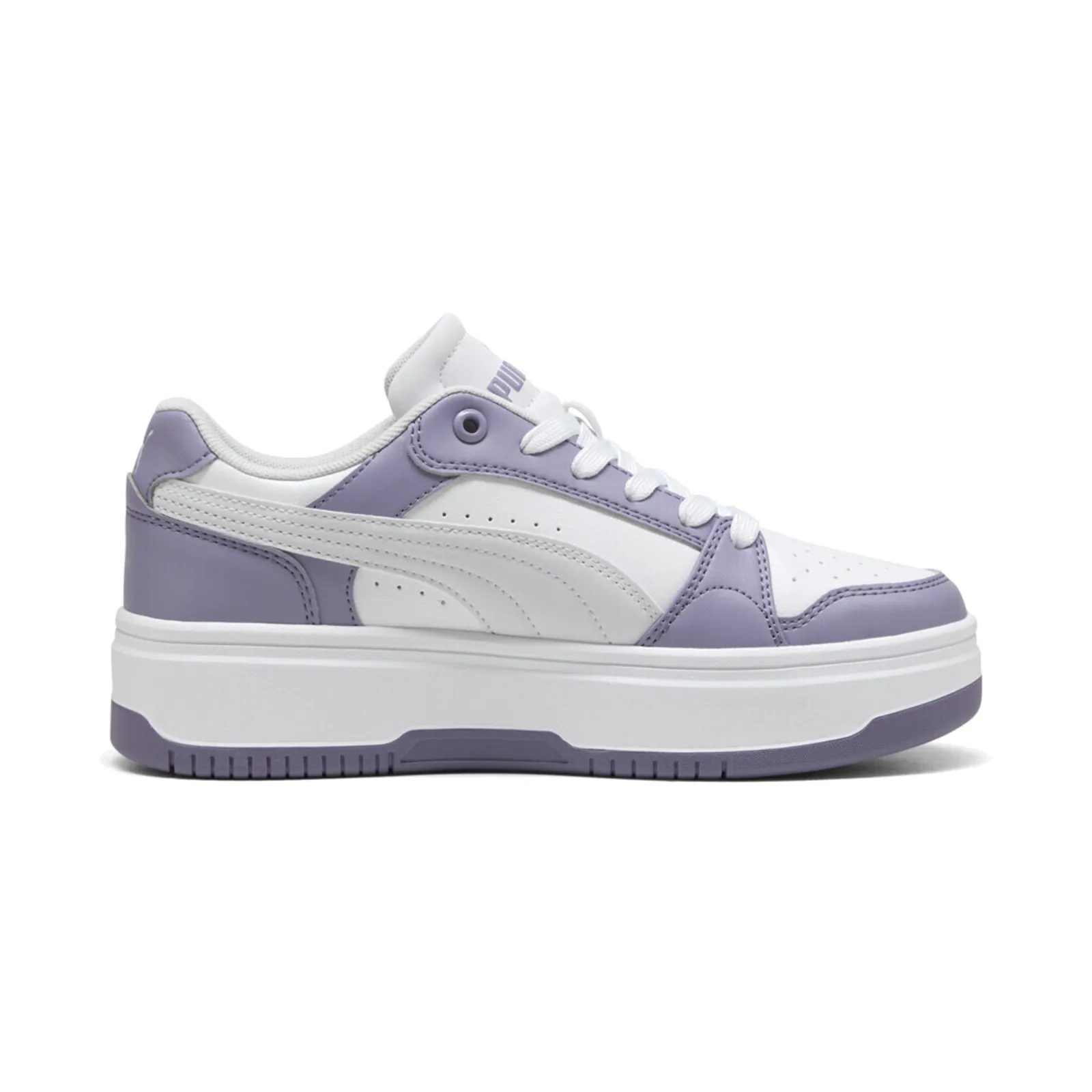 Puma Rebound Γυναικεία Sneakers Μωβ 402592-13 - Image 3