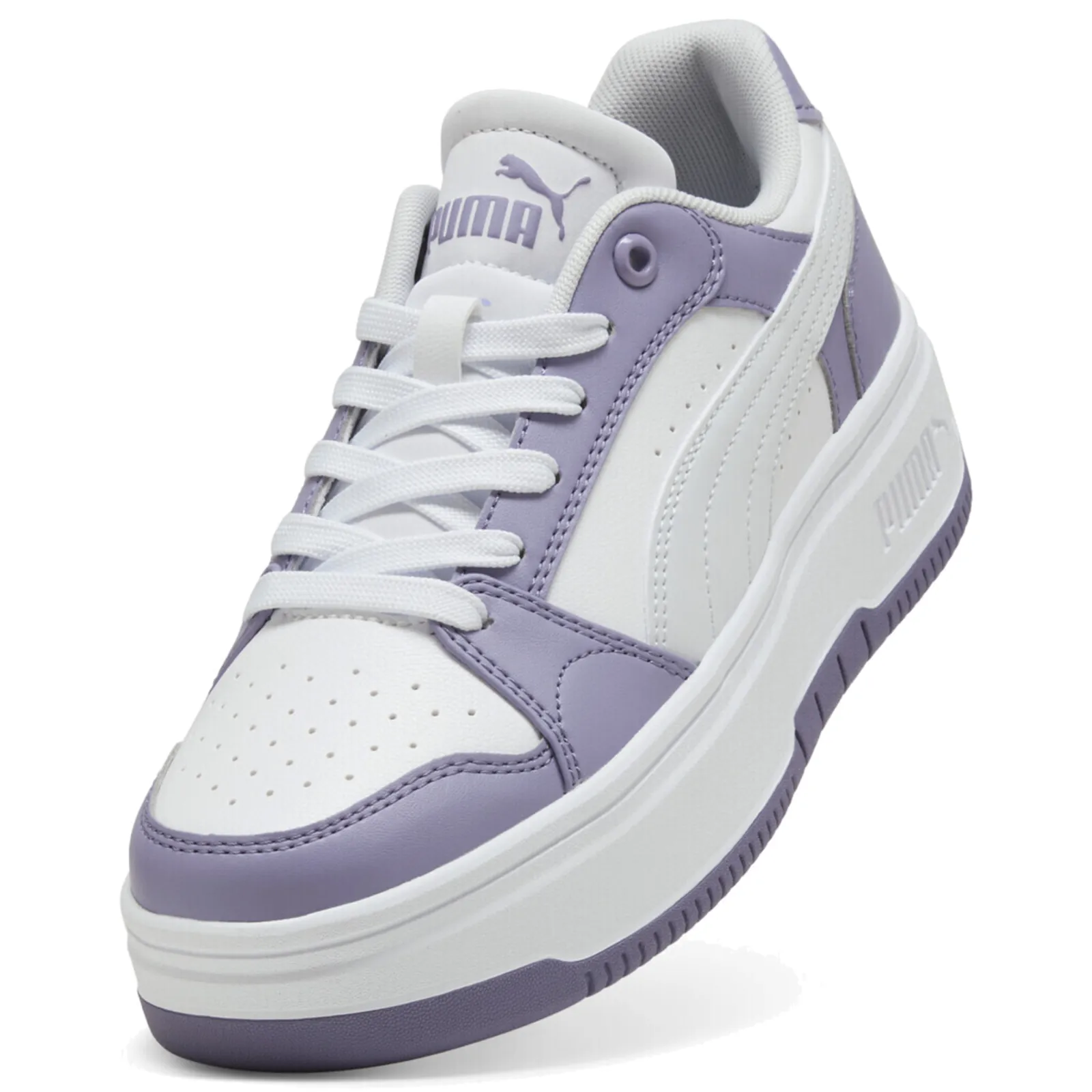 Puma Rebound Γυναικεία Sneakers Μωβ 402592-13 - Image 2