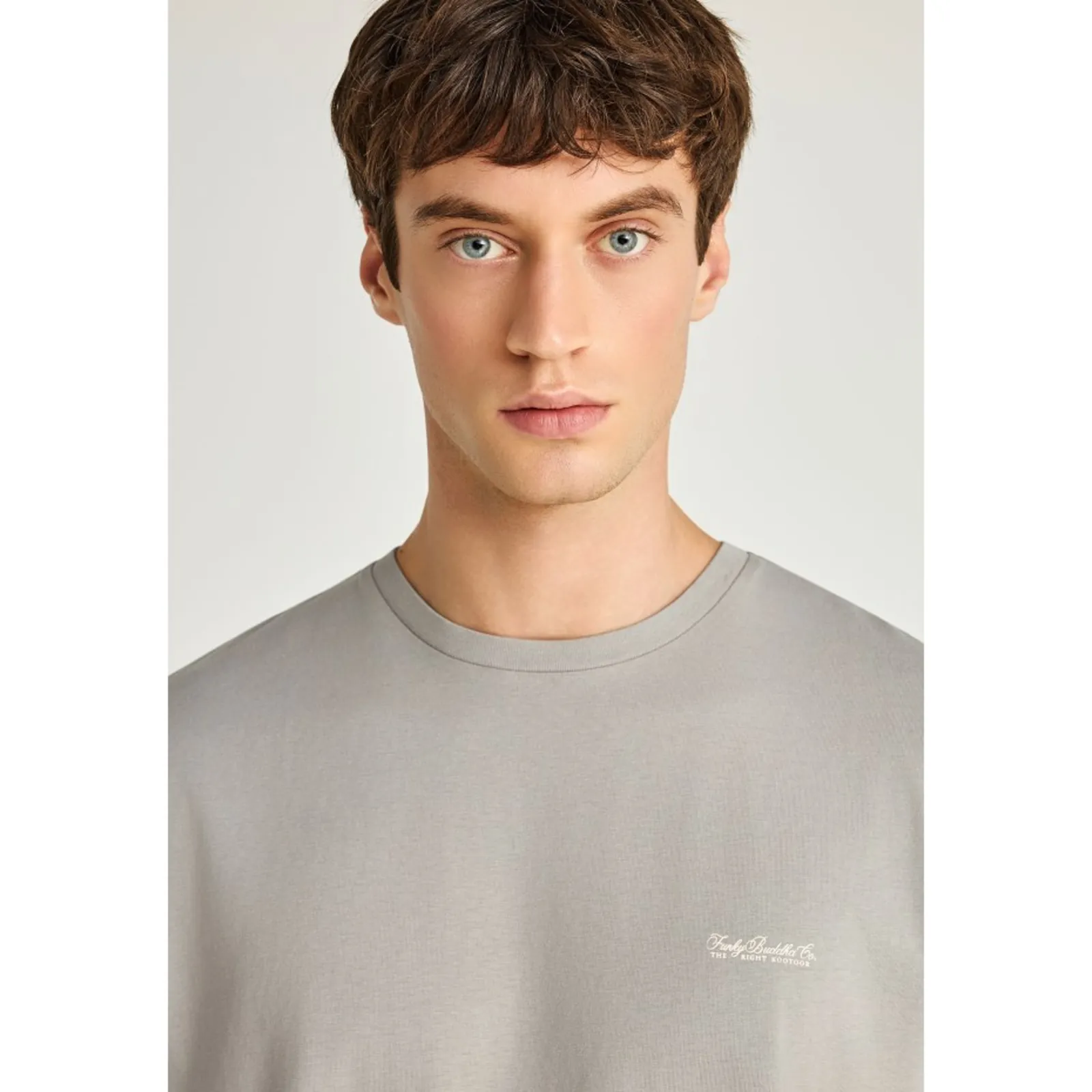 Funky Buddha Ανδρικό T-Shirt FBM013-001-04-GREY - Image 4