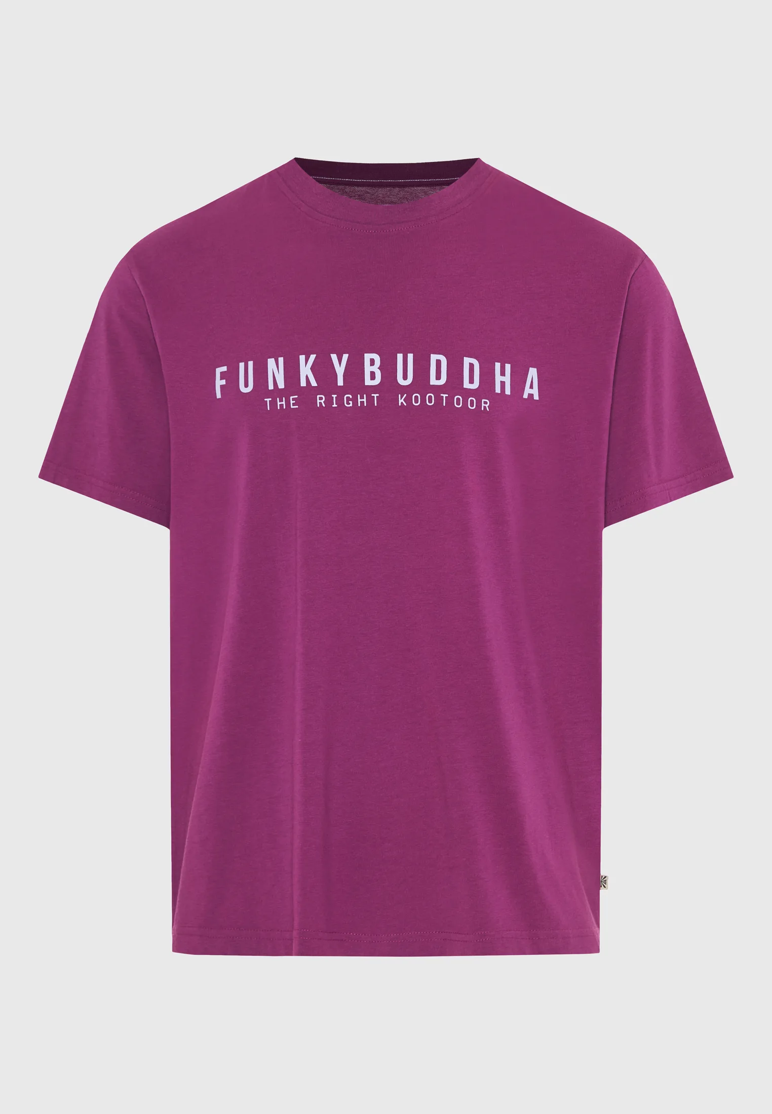 Funky Buddha Ανδρικό T-Shirt FBM013-011-04-WOOD-VIOLET - Image 7