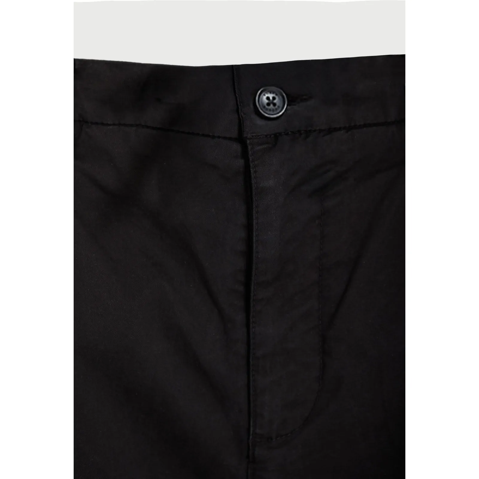 Funky Buddha Ανδρικό comfort chino παντελόνι FBM013-014-02 Black - Image 7