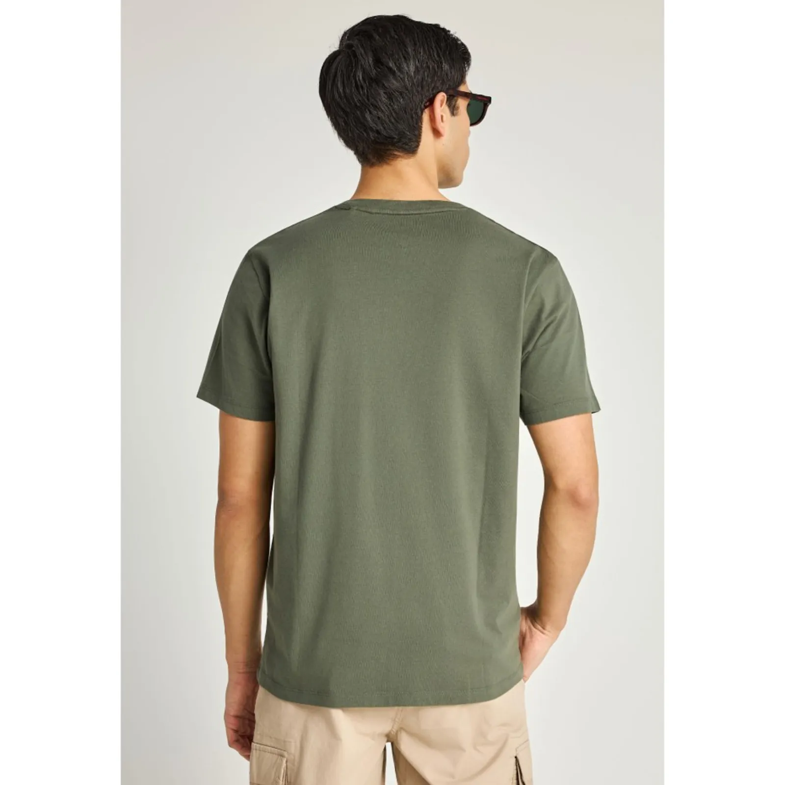 Funky Buddha Ανδρικό T-Shirt FBM013-022-04-DEEP-FOREST - Image 3