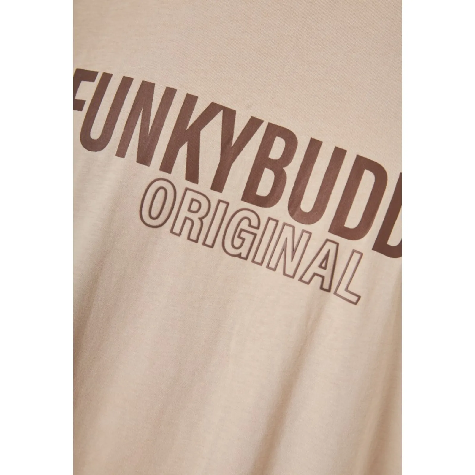 Funky Buddha Ανδρικό T-Shirt FBM013-032-04-FOG - Image 2