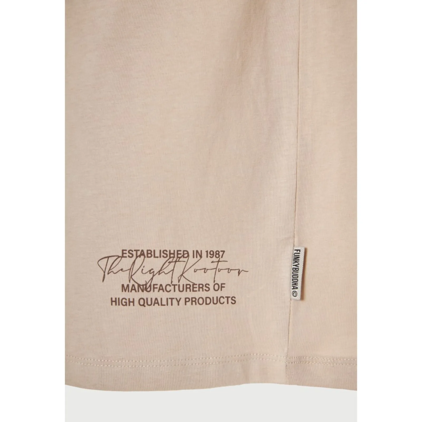 Funky Buddha Ανδρικό T-Shirt FBM013-032-04-FOG - Image 3
