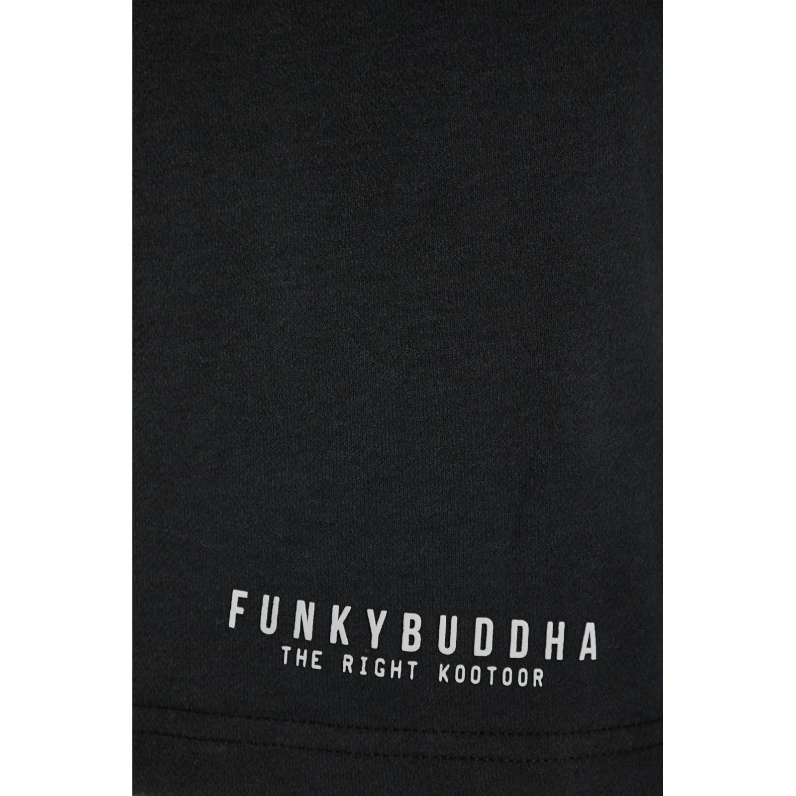 Funky Buddha Essential αθλητική βερμούδα με λογότυπο FBM013-050-03 Black - Image 8
