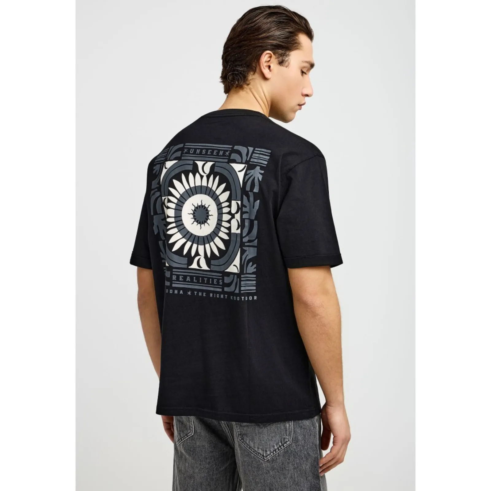 Funky Buddha Ανδρικό T-Shirt FBM013-050-04-BLACK - Image 2