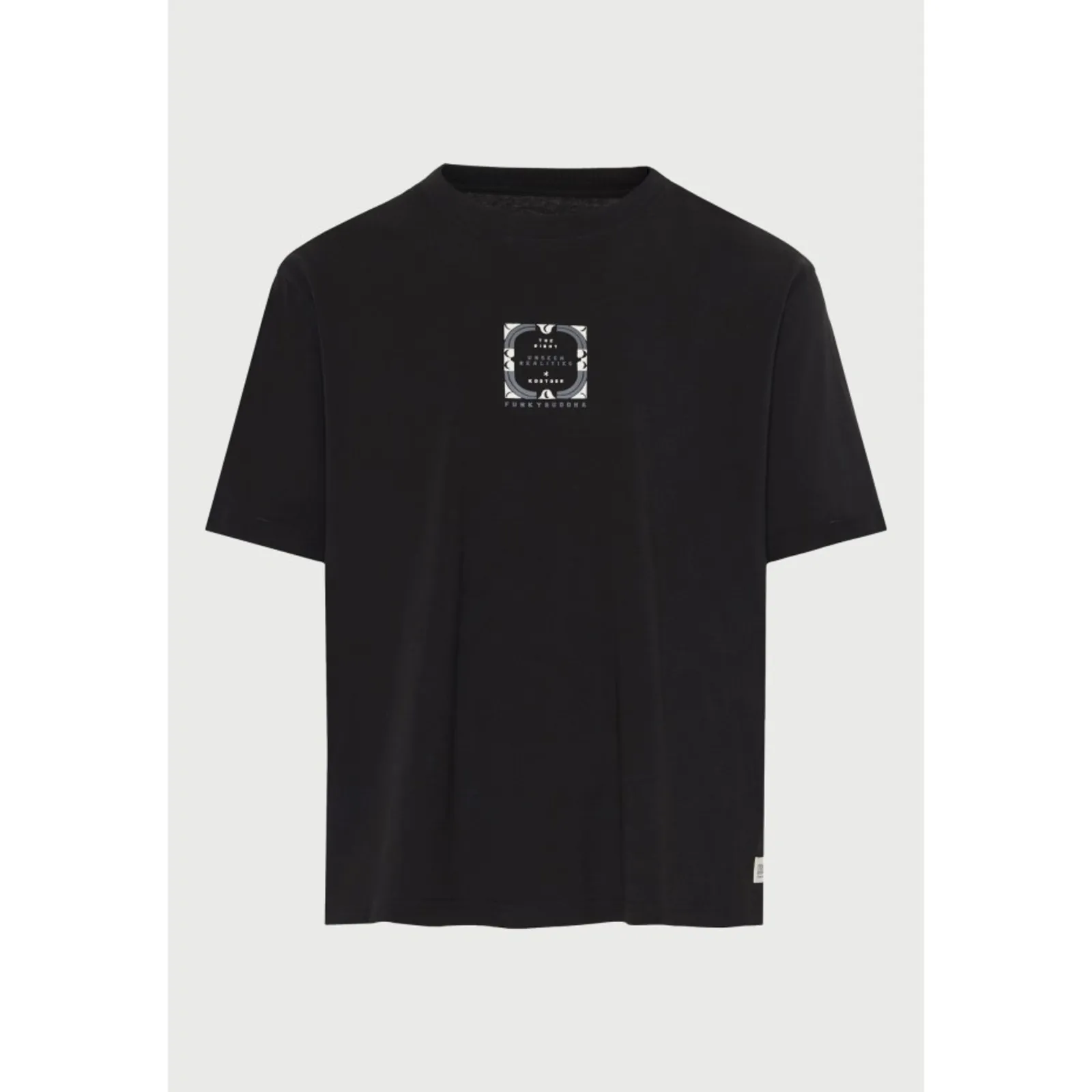 Funky Buddha Ανδρικό T-Shirt FBM013-050-04-BLACK - Image 5