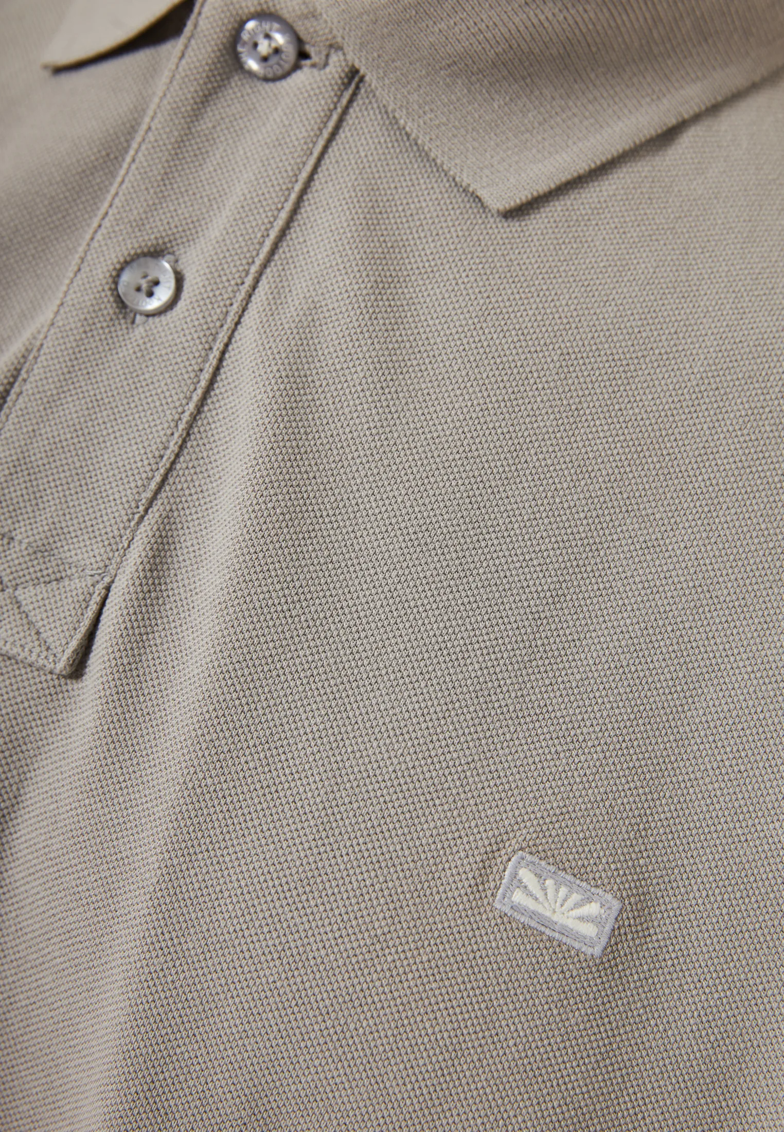 Funky Buddha Ανδρικό Polo FBM013-001-11-GREY - Image 3
