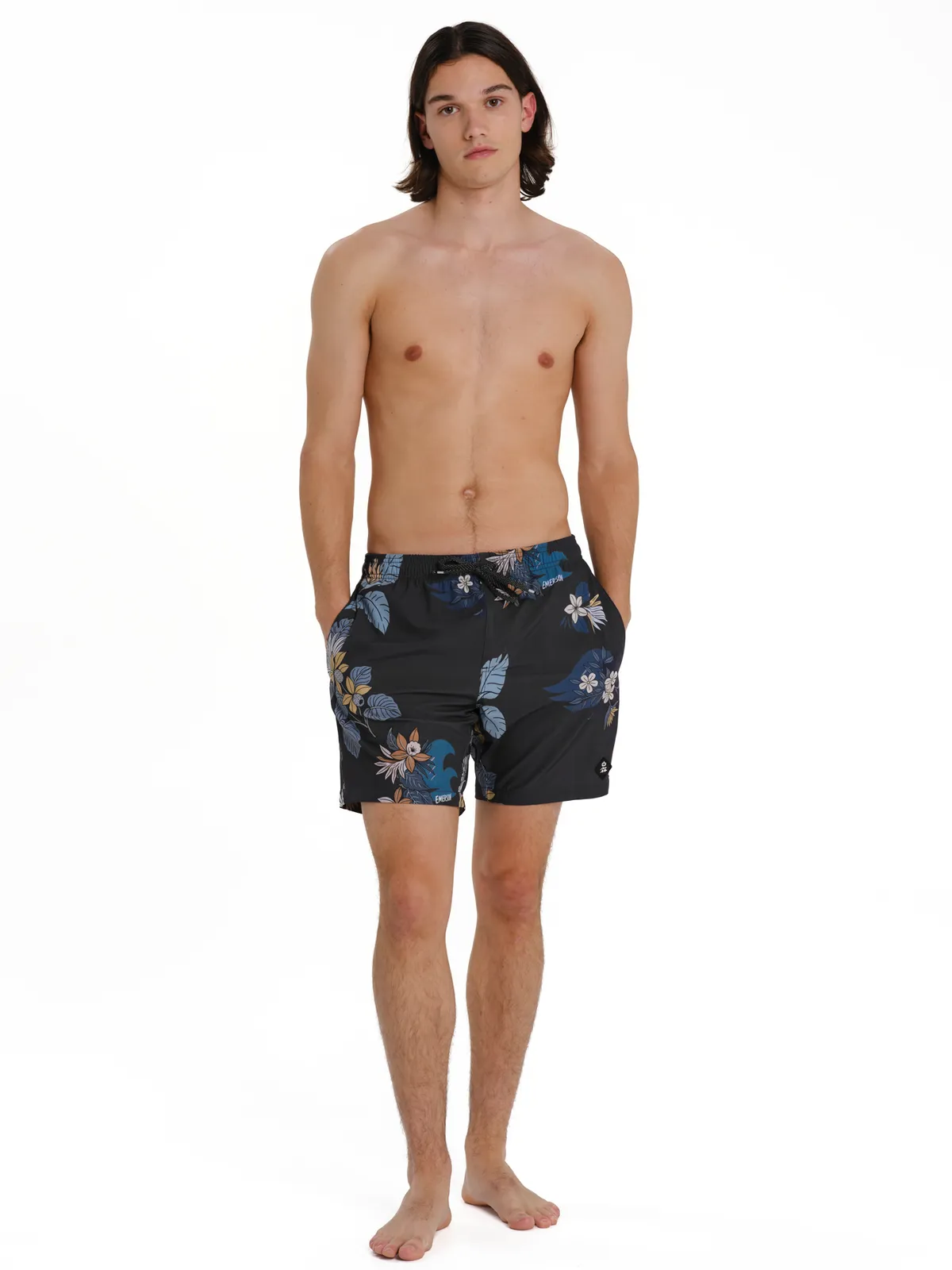 Emerson Ανδρικό Μαγιό Βερμούδα Off Black 261.EM504.45-PR573-OFF-BLACK - Image 4