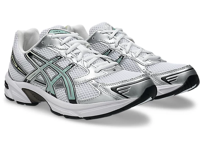 ASICS GEL-1130 Unisex Sneakers White/Verdigris 1203A609-110 - Image 2