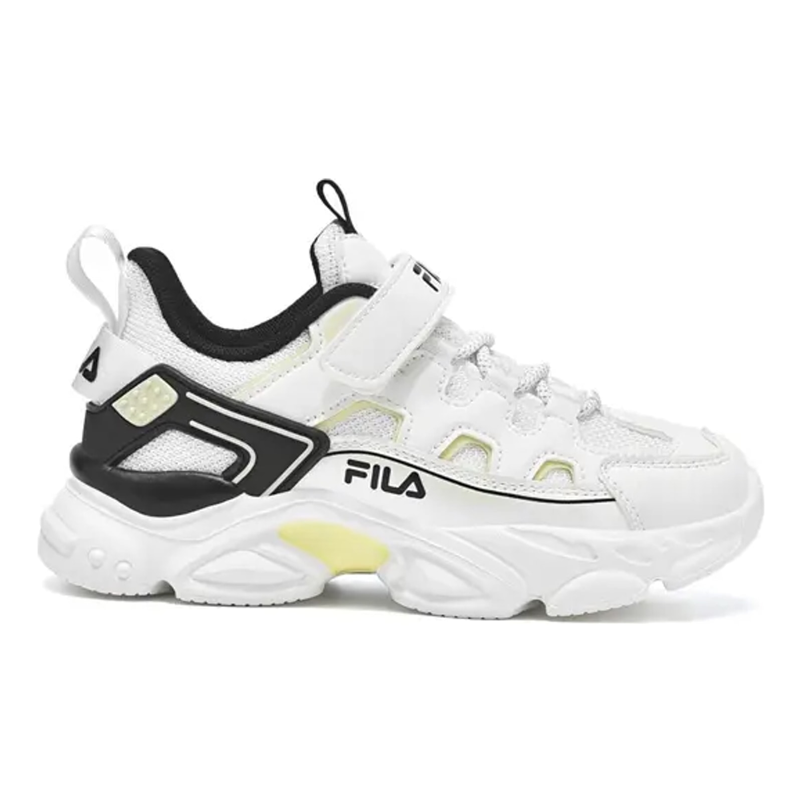 Fila Memory Spinel 3 V Παιδικά Παιδικά Sneakers Με Σκρατς Λευκά/Πολύχρωμα 3YF33002-101