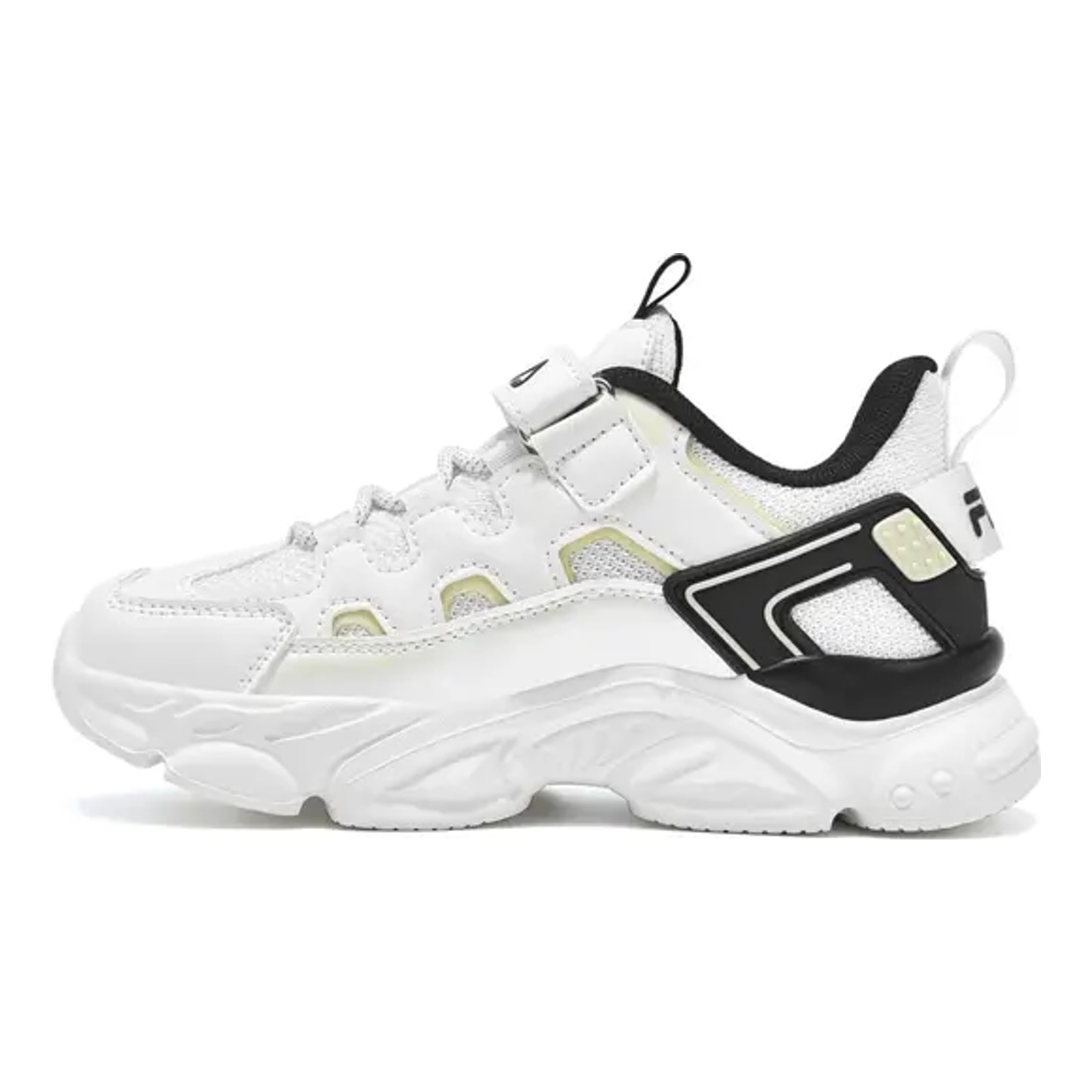 Fila Memory Spinel 3 V Παιδικά Παιδικά Sneakers Με Σκρατς Λευκά/Πολύχρωμα 3YF33002-101 - Image 2