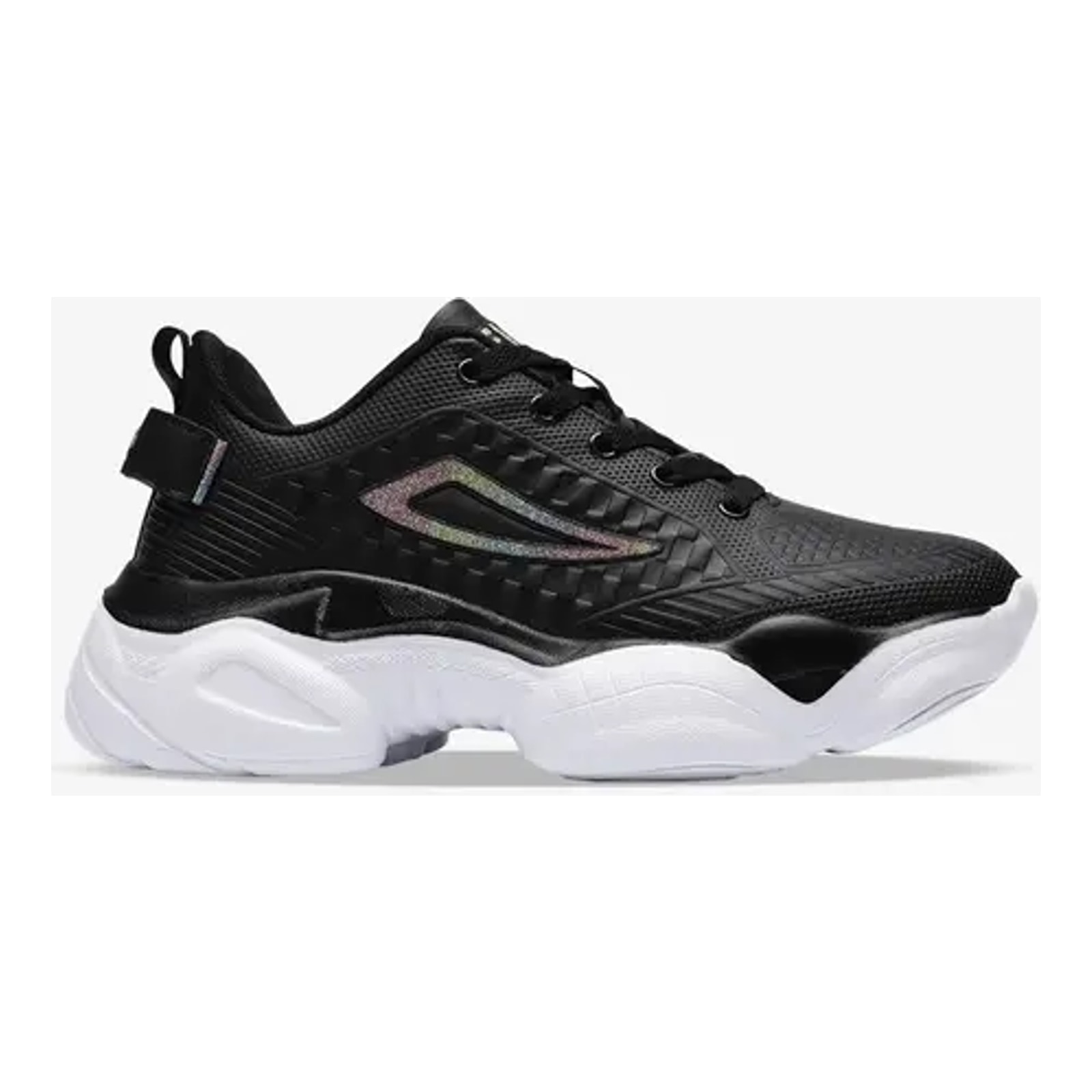 Fila Memory Musha PU Γυναικεία Chunky Sneakers Μαύρα 5KW13017-001