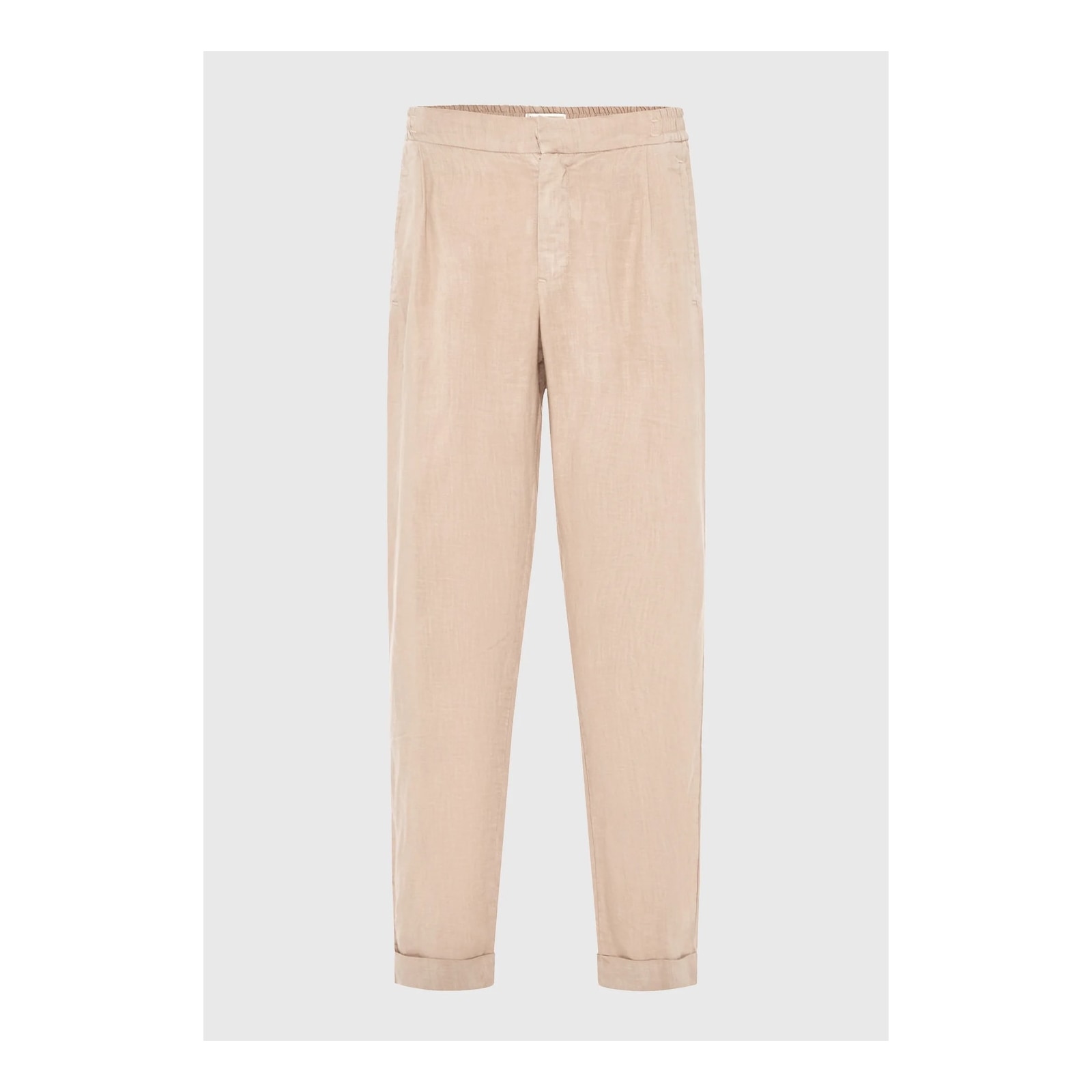 Funky Buddha Ανδρικό loose chino παντελόνι Greige FBM013-007-02-GREIGE - Image 5