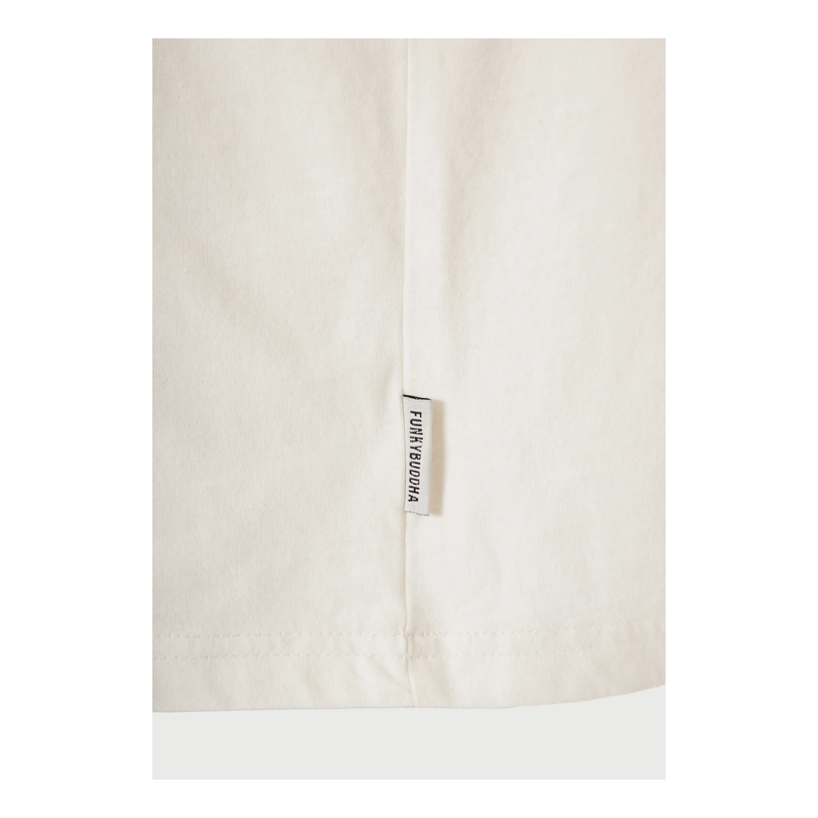 Funky Buddha Ανδρικό t-shirt με τύπωμα στην πλάτη Off White FBM013-088-04-OFF-WHITE - Image 8
