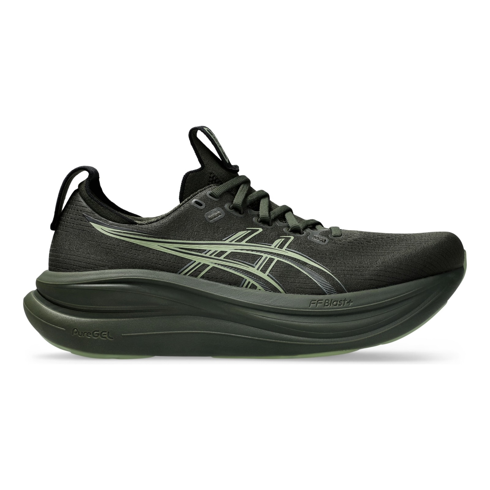 ASICS Gel-Nimbus 28 Ανδρικά Παπούτσια Running Vintage Khaki/Khaki Green 1011C127-200
