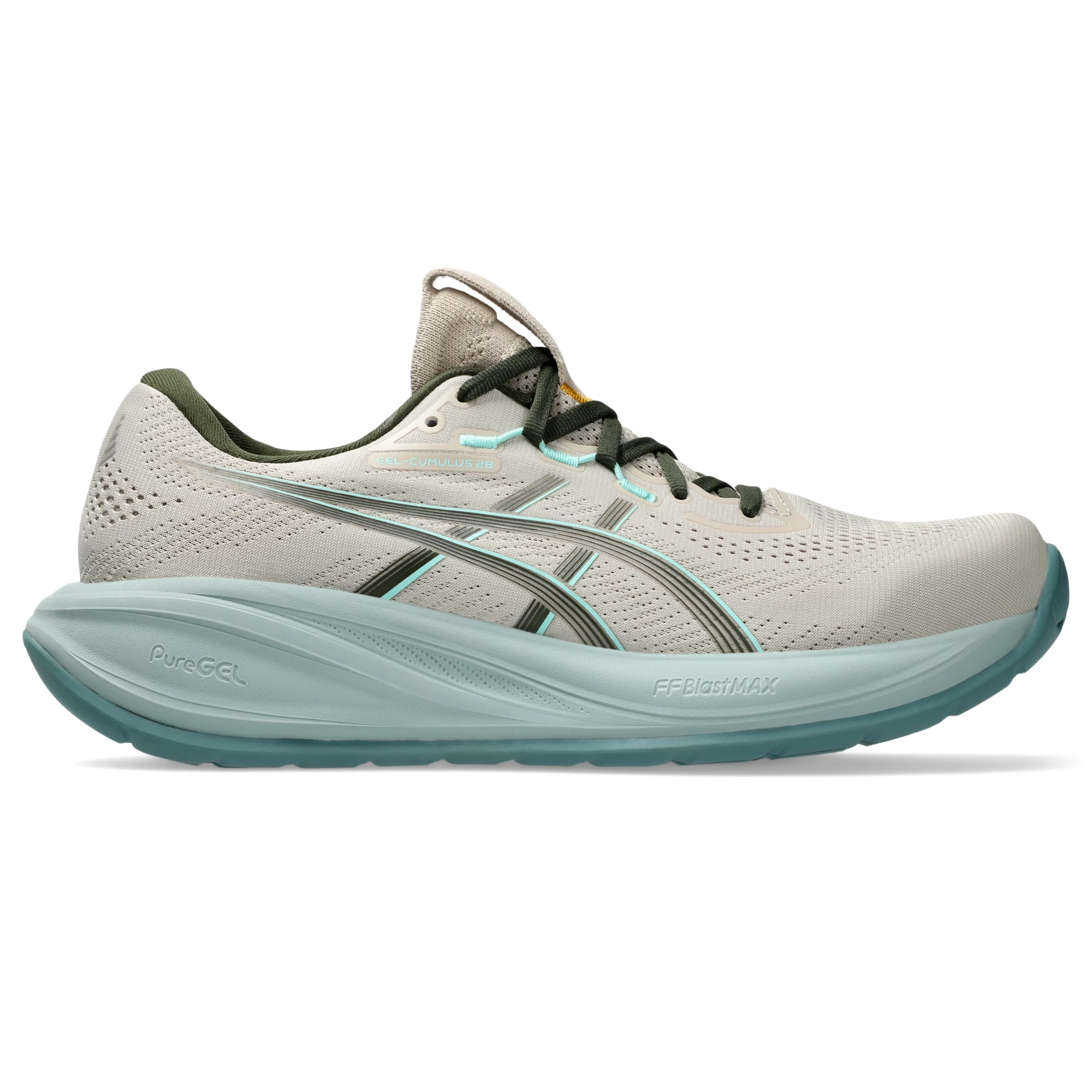 ASICS GEL-CUMULUS 28 Ανδρικά Running Παπούτσια Simply Taupe/Vintage Khaki 1011C143-250