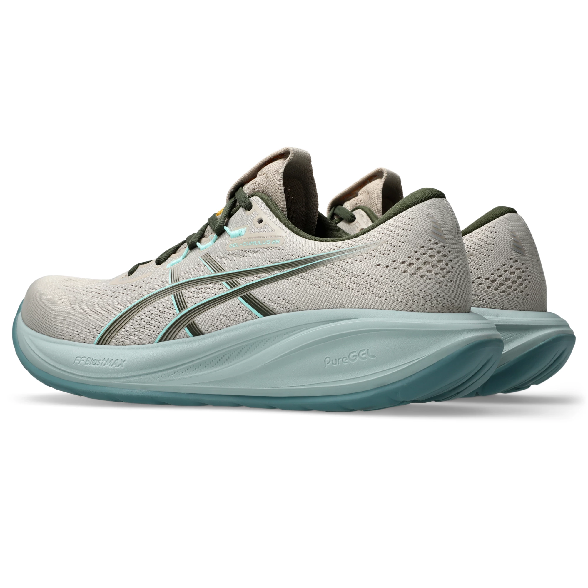 ASICS GEL-CUMULUS 28 Ανδρικά Running Παπούτσια Simply Taupe/Vintage Khaki 1011C143-250 - Image 4