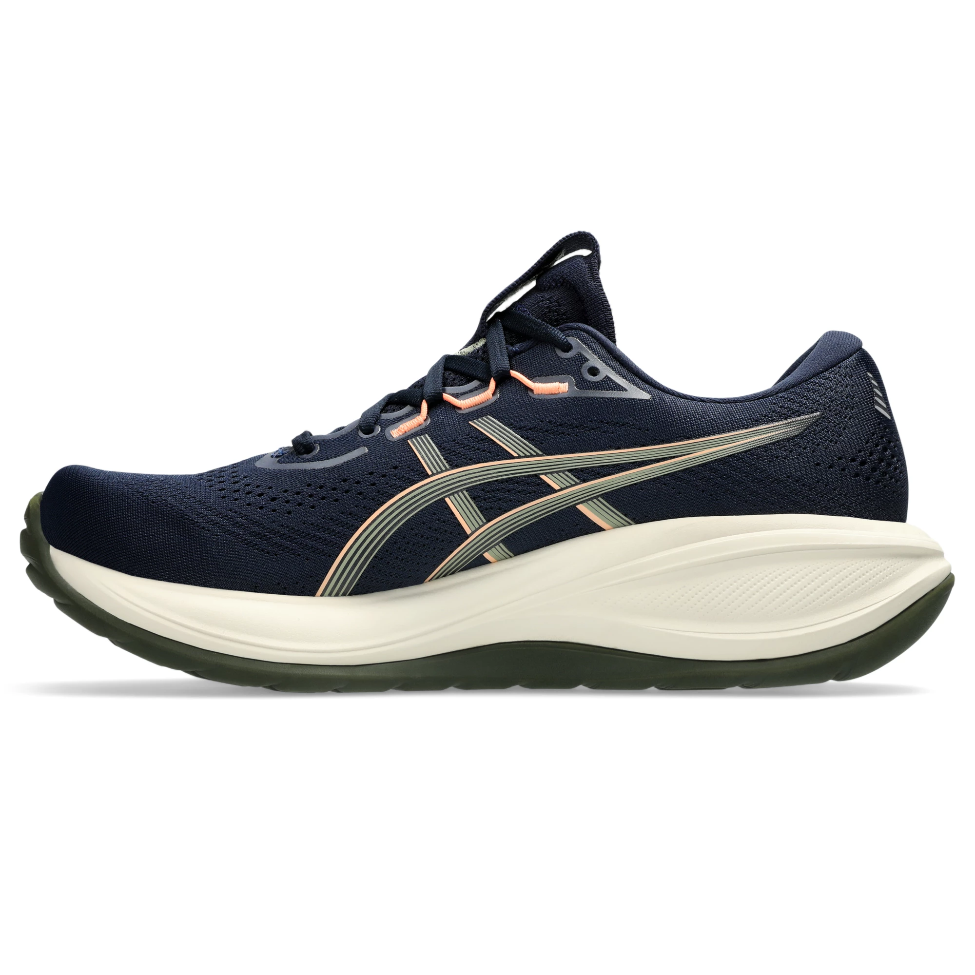 ASICS GEL-CUMULUS 28 Ανδρικά Running Παπούτσια Midnight/Khaki Green 1011C143-404 - Image 2