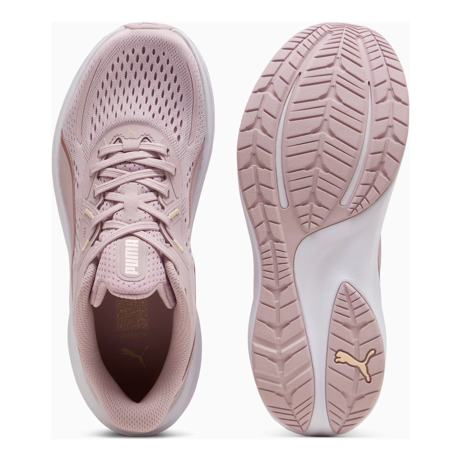 Puma Skyrocket Lite 2 Γυναικεία Αθλητικά Παπούτσια Running Off White 311730-62 - Image 2