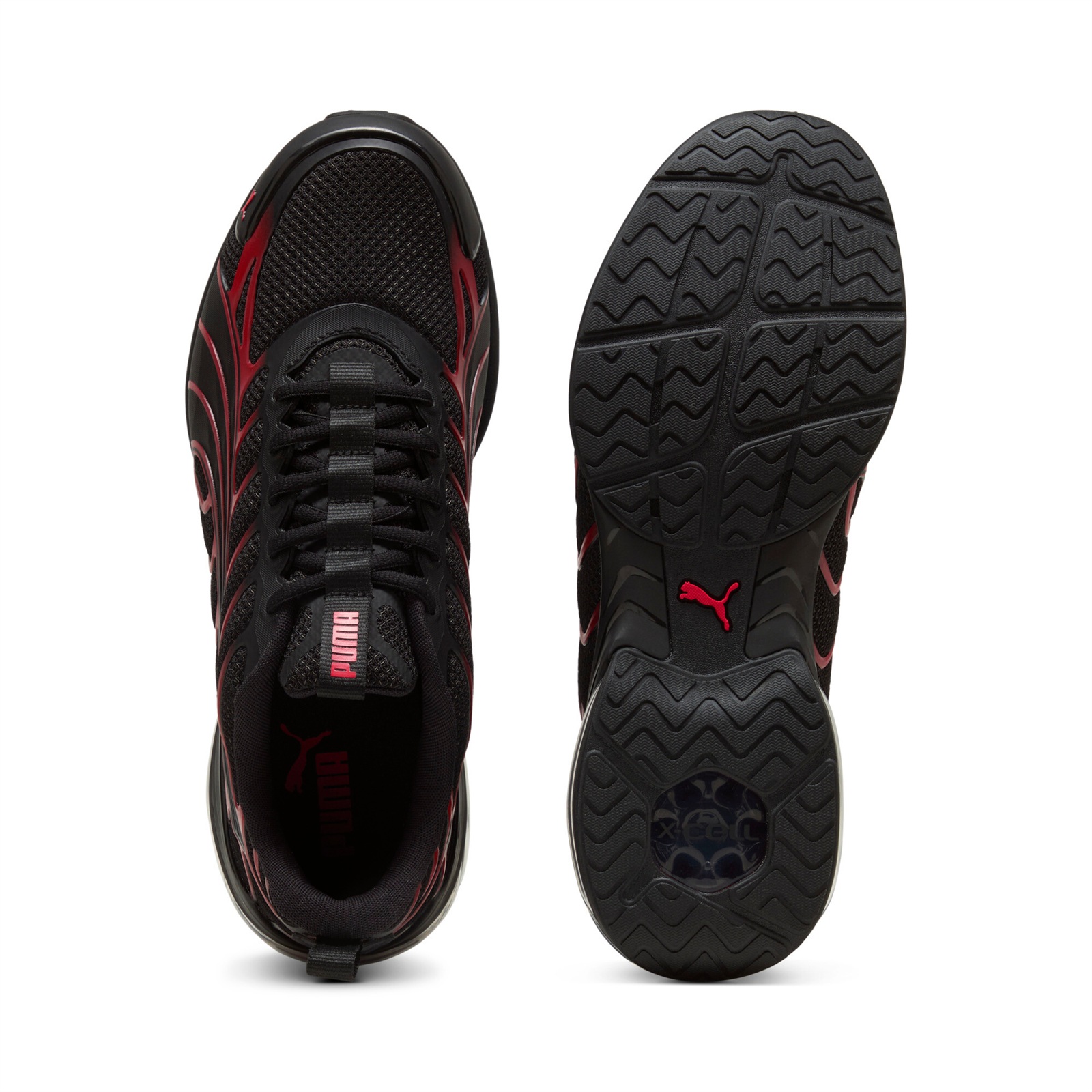 Puma Voltra Ανδρικά / Unisex Παπούτσια Running PUMA Black-Flat Dark Gray-For All Time Red 312589-17 - Image 2
