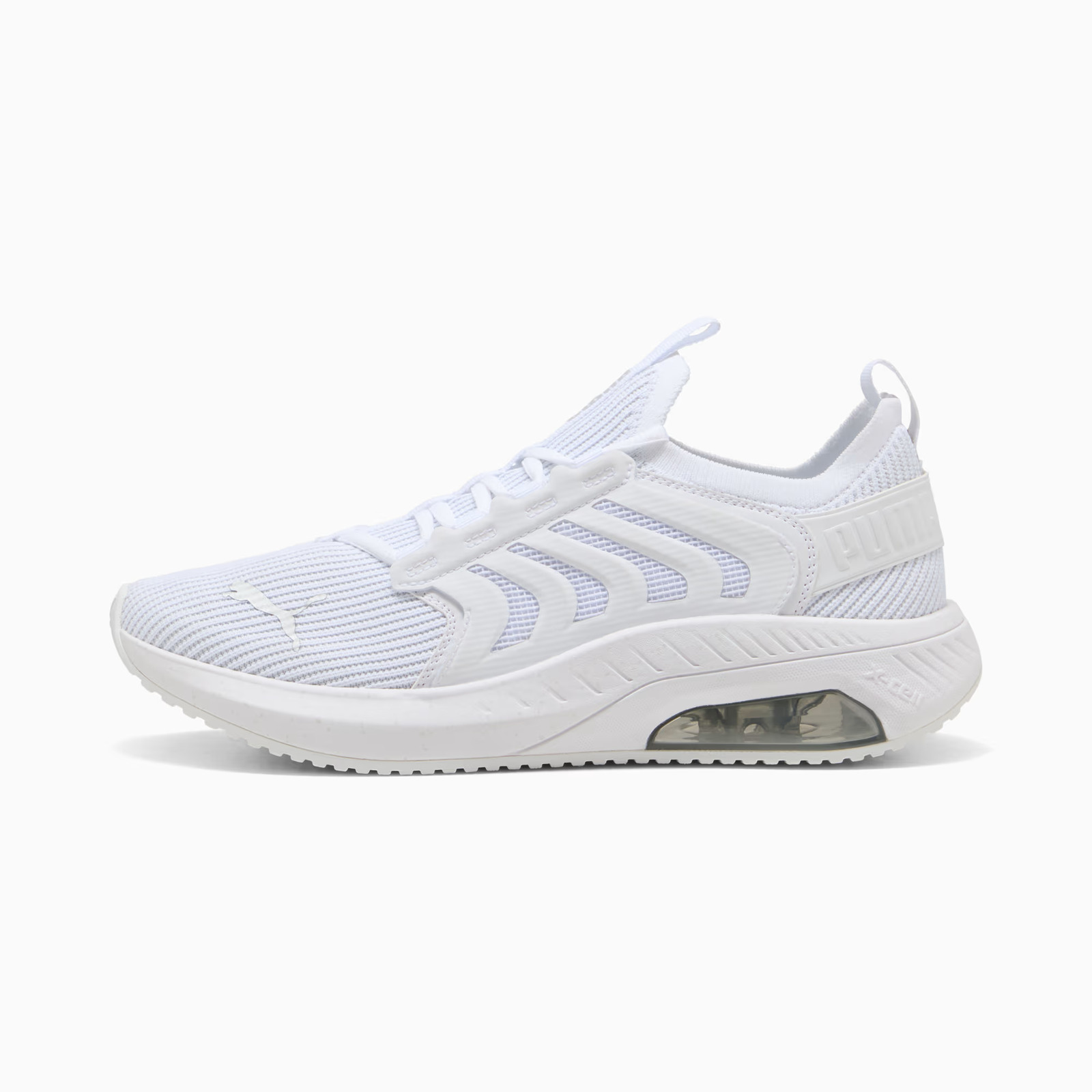 Puma Ayro Street Ανδρικά / Unisex Παπούτσια Running PUMA White-Feather Gray-PUMA Silver 312965-03
