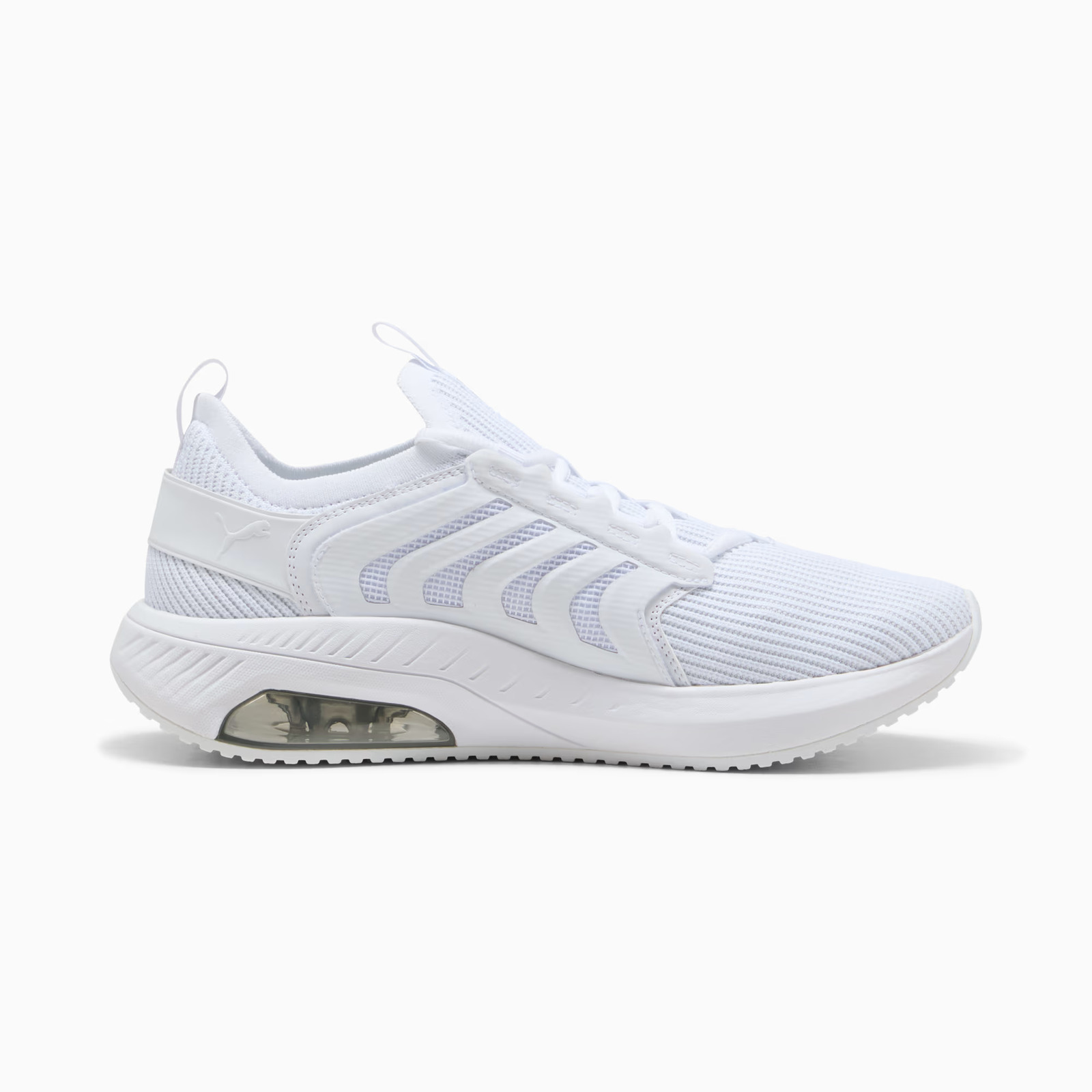Puma Ayro Street Ανδρικά / Unisex Παπούτσια Running PUMA White-Feather Gray-PUMA Silver 312965-03 - Image 3