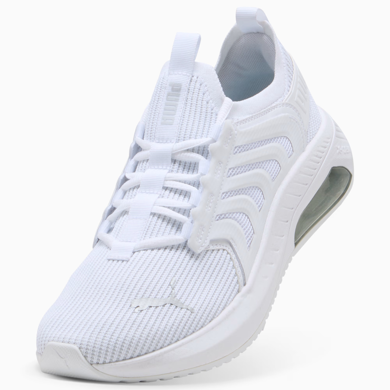 Puma Ayro Street Ανδρικά / Unisex Παπούτσια Running PUMA White-Feather Gray-PUMA Silver 312965-03 - Image 4