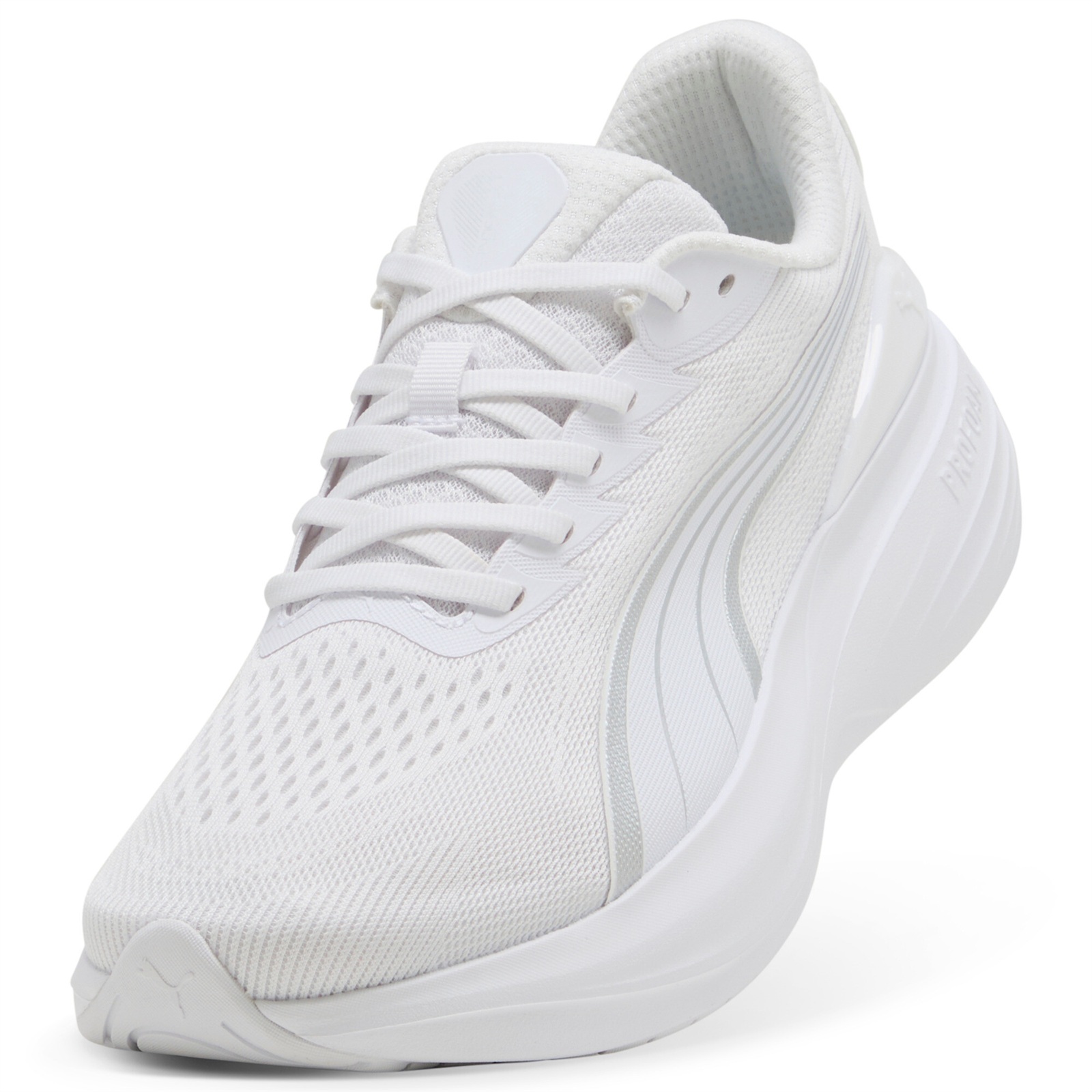 Puma Scend Pro 3 Ανδρικά / Unisex Παπούτσια Running PUMA White-PUMA Silver 313498-03 - Image 4