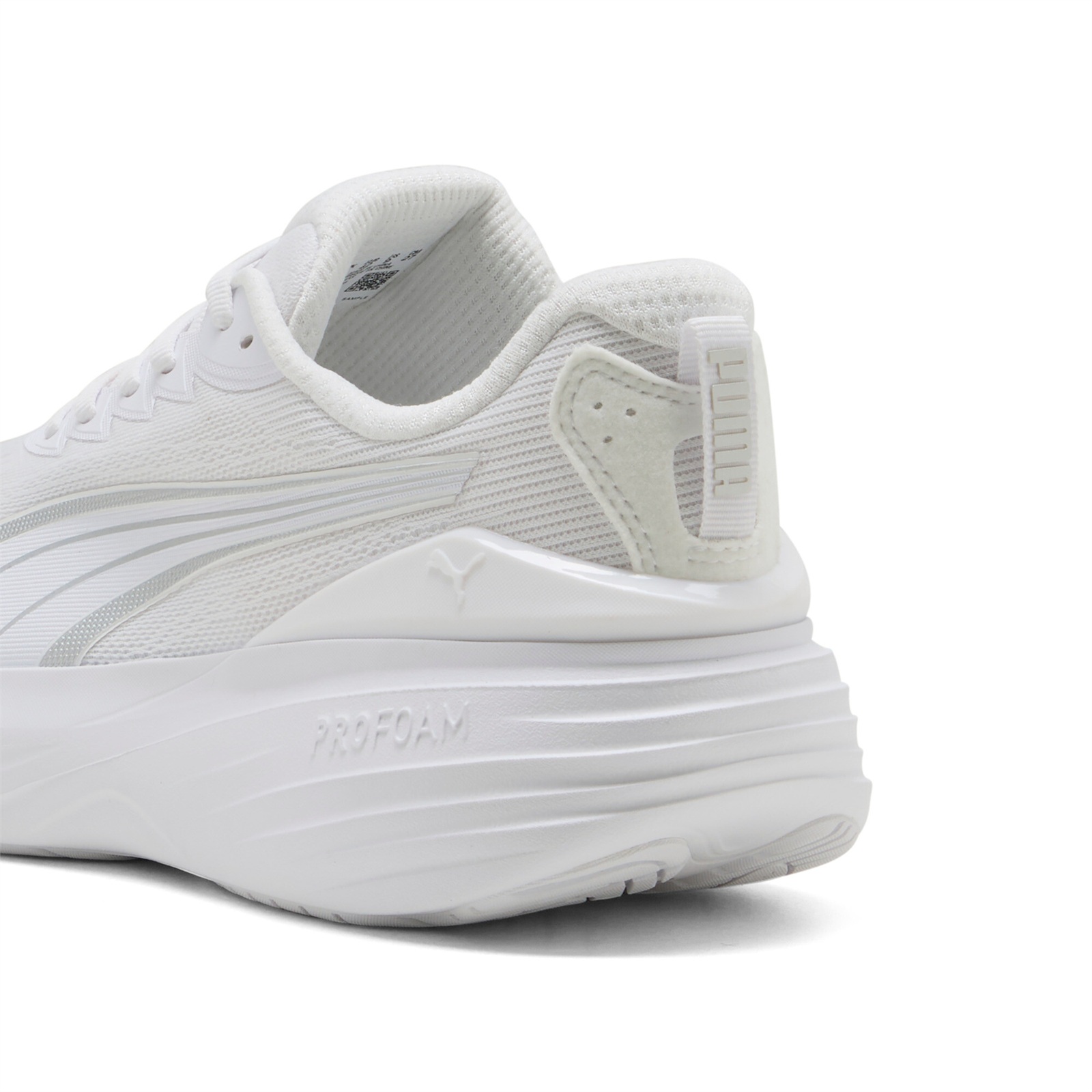Puma Scend Pro 3 Ανδρικά / Unisex Παπούτσια Running PUMA White-PUMA Silver 313498-03 - Image 5