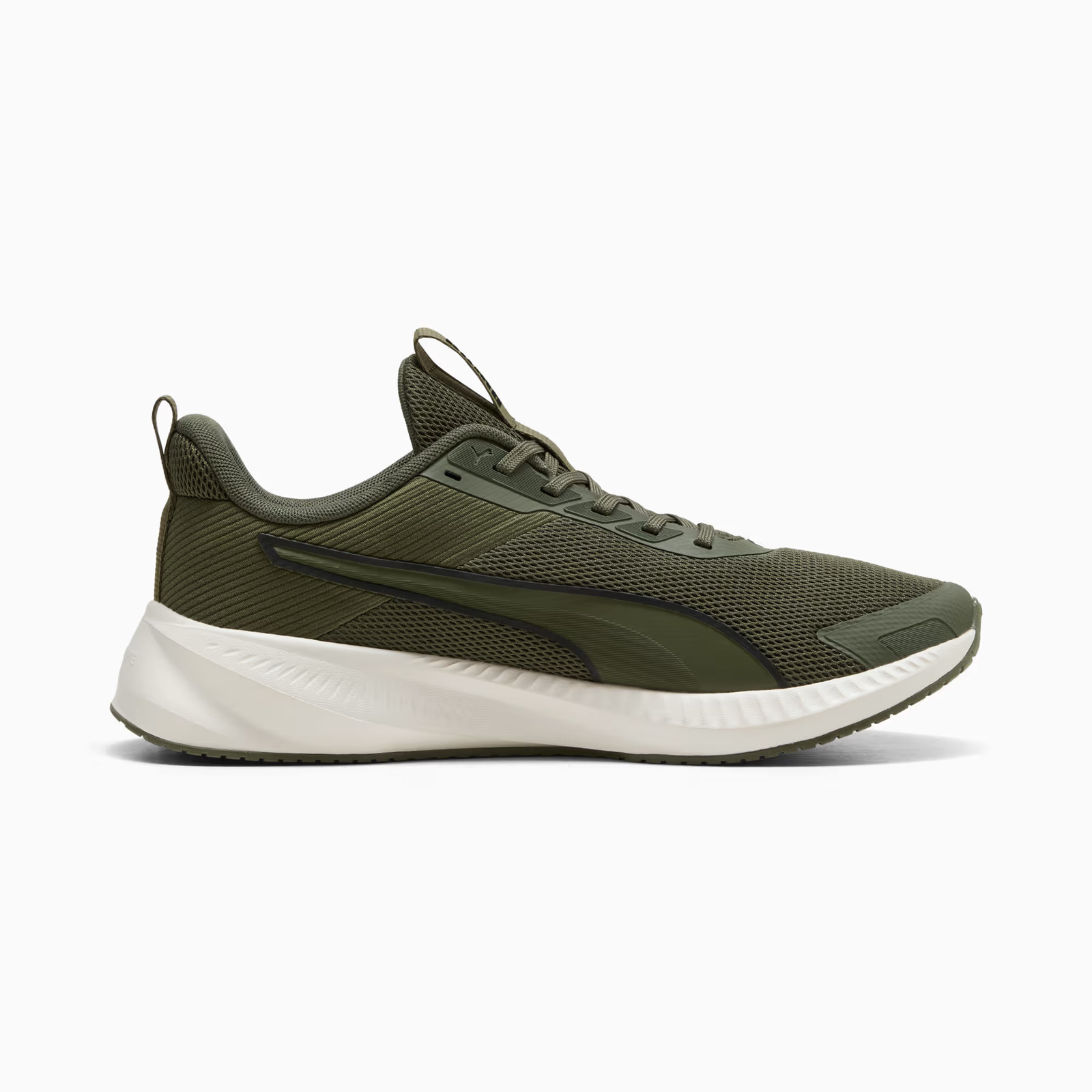 Puma Flyer Lite 4 Ανδρικά / Unisex Παπούτσια Running Moss Veil-Warm White-PUMA Black 313499-07 - Image 3