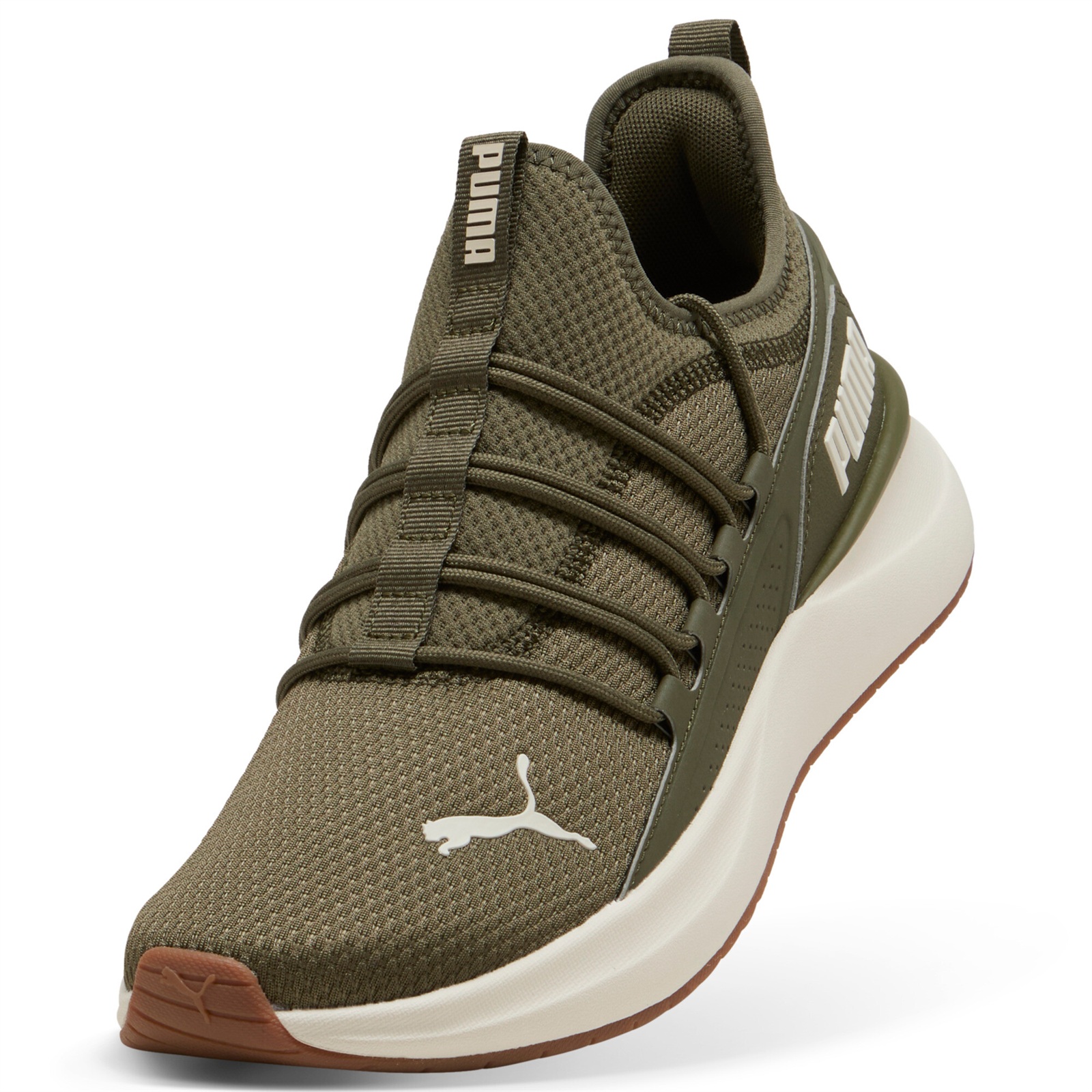 Puma Softride Carson 2 Pulse Ανδρικά / Unisex Παπούτσια Running Loden Green-Alpine Green 313502-05 - Image 4