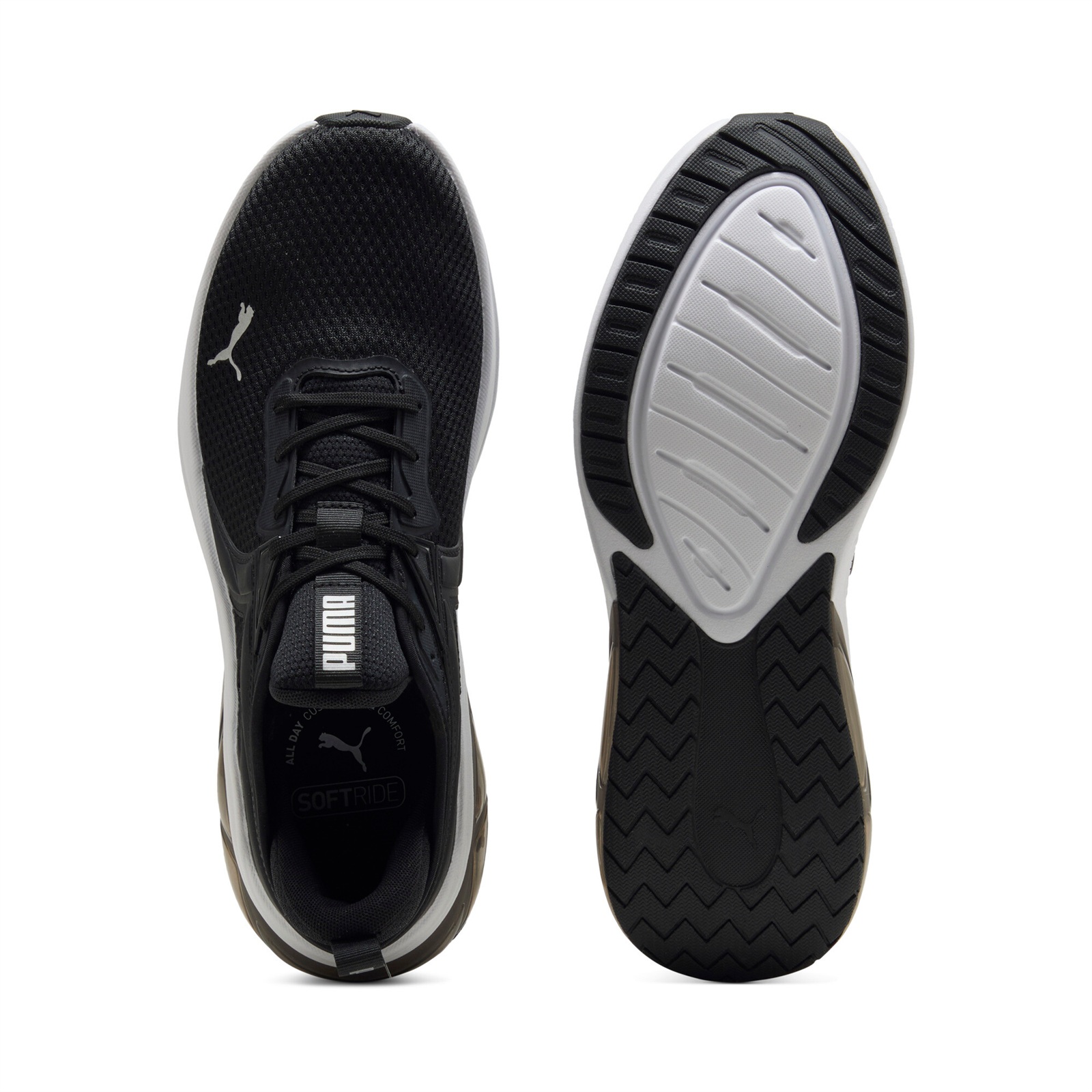 Puma Infinix Ανδρικά / Unisex Παπούτσια Running PUMA Black-PUMA White-Puma Silver 313506-01 - Image 2