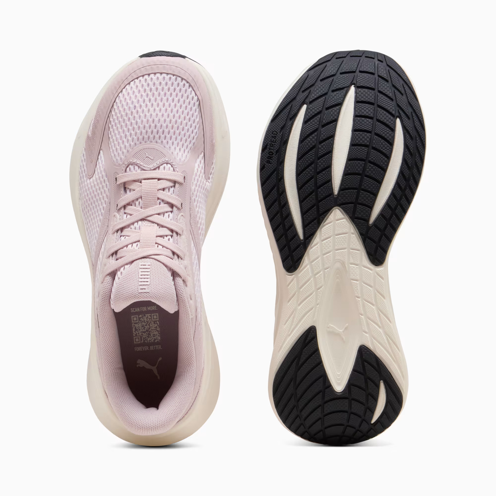 Puma MaxStride Lite LS Ανδρικά / Unisex Παπούτσια Running Powder Pink-Misty Pink-PUMA Black-Warm White 313723-08 - Image 2