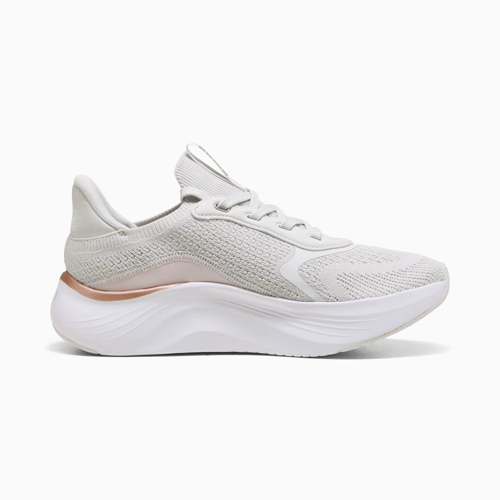 Puma Softride Mayve 2 Wns Γυναικεία Παπούτσια Running Feather Gray-Powder Pink-Rose Gold 313955-03 - Image 3