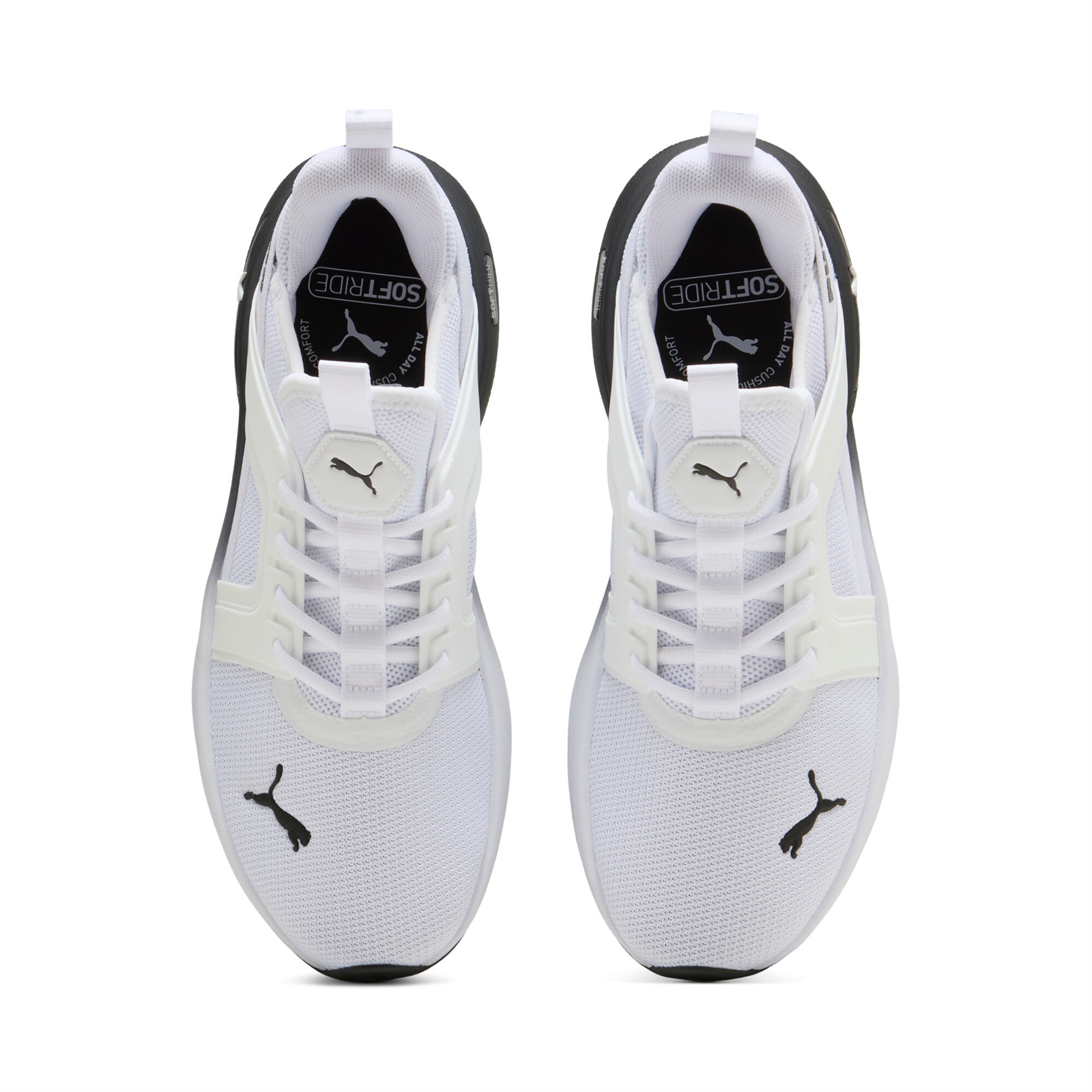 Puma Softride Enzo 6 Ανδρικά / Unisex Παπούτσια Running PUMA White-PUMA Black 314124-03 - Image 4