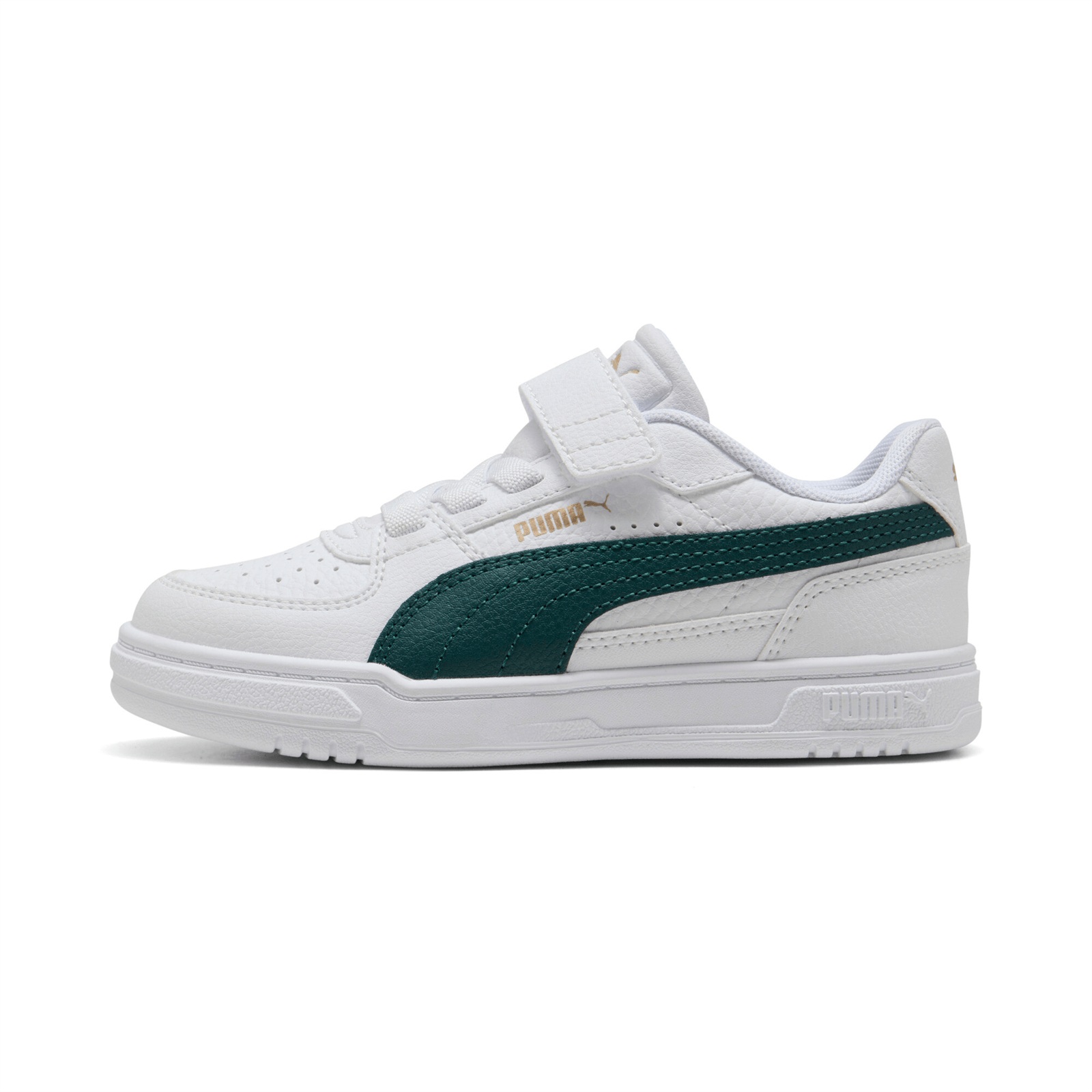 Puma Caven III AC+ PS Παιδικά Παπούτσια Sneakers PUMA White-Herb Garden-PUMA Gold 406239-14
