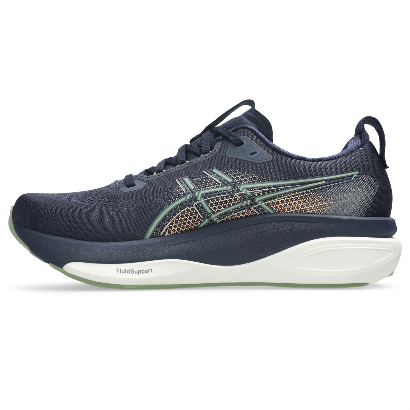 ASICS GEL-KAYANO 33 Midnight/Khaki Green ανδρικά running παπούτσια – προβολή προϊόντος 2