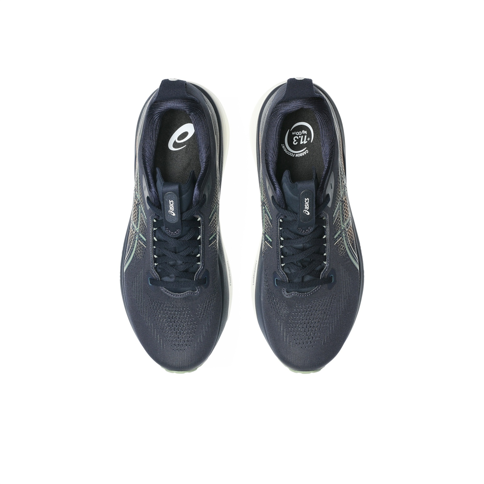 ASICS GEL-KAYANO 33 Midnight/Khaki Green ανδρικά running παπούτσια – προβολή προϊόντος 5