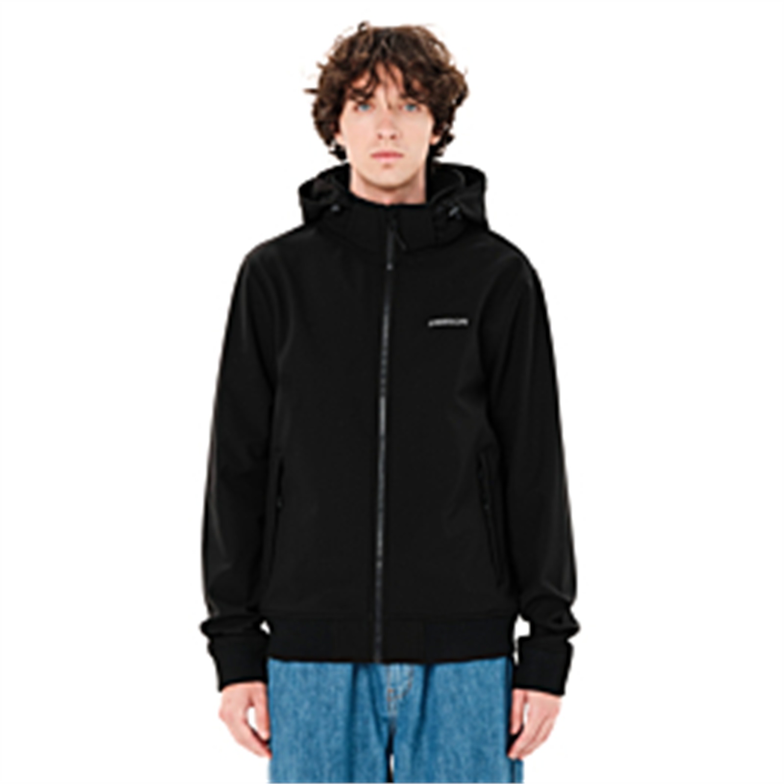 Emerson 262.EM11.08 ανδρικό bonded bomber μπουφάν Black