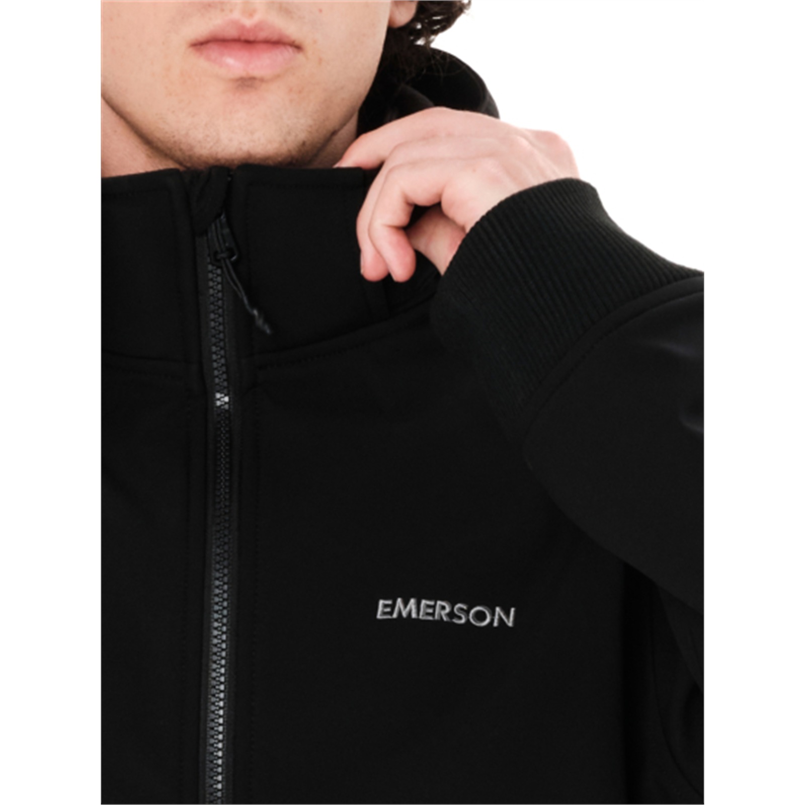 Emerson 262.EM11.08 ανδρικό bonded bomber μπουφάν Black
