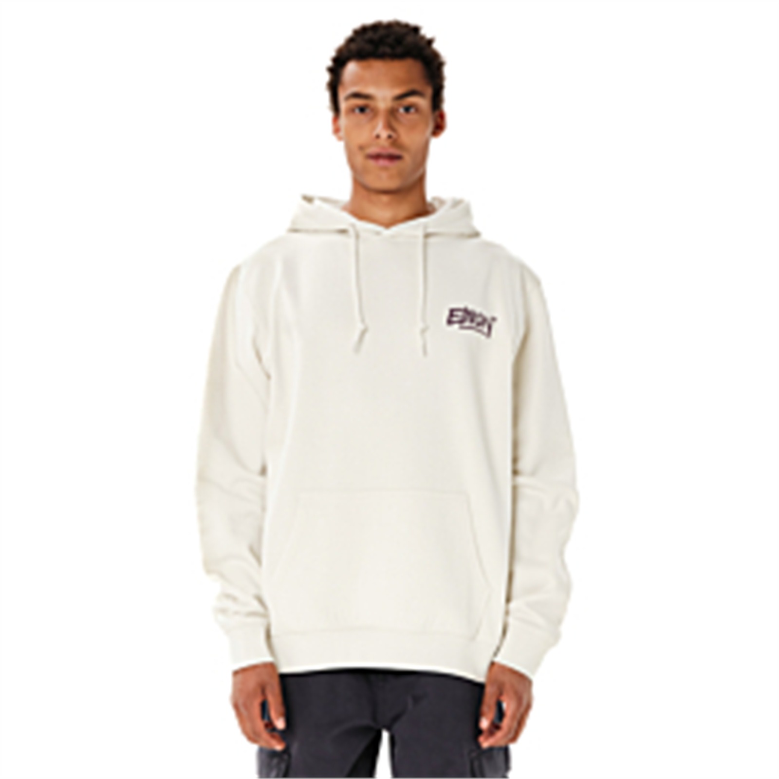 Emerson 262.EM20.09 ανδρικό pullover hoodie Clay White