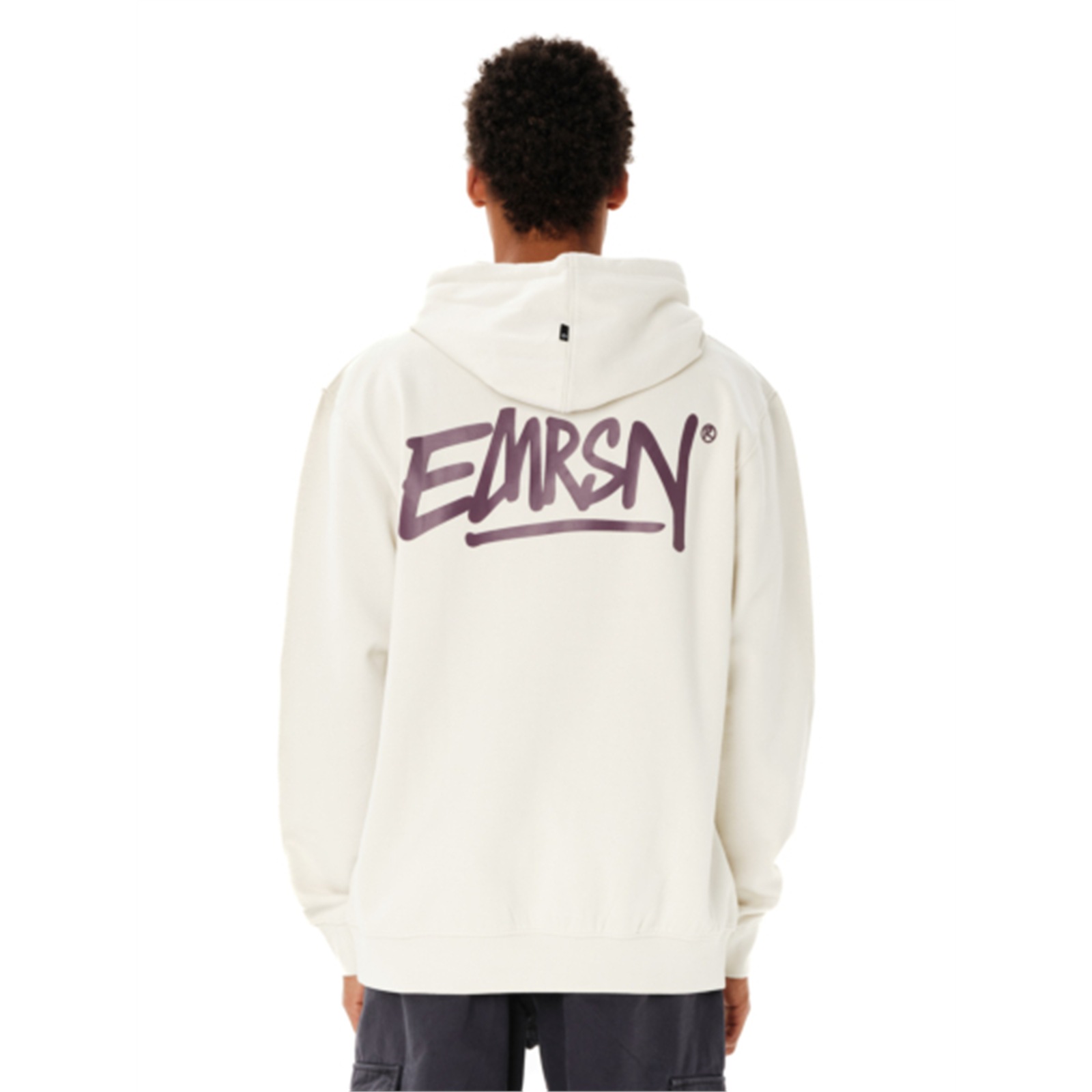 Emerson 262.EM20.09 ανδρικό pullover hoodie Clay White